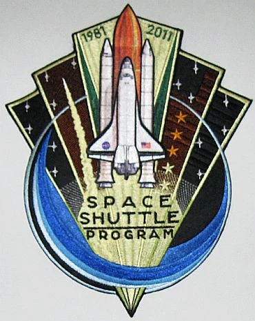 10" Space Shuttle 'End of Program' 1981-2011 - Patch