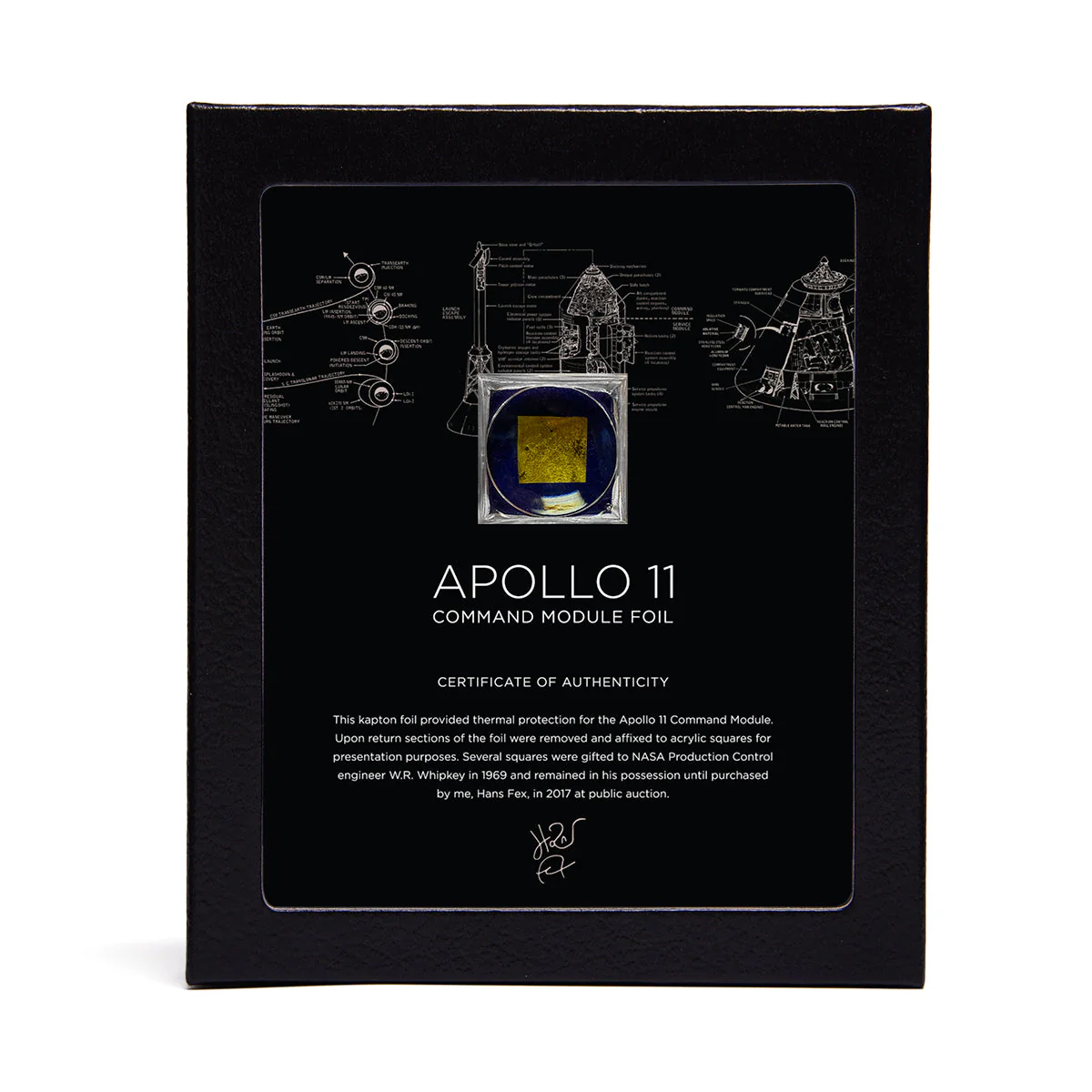 Apollo 11 Command Module Foil - 1 Square Centimeter - Image 5