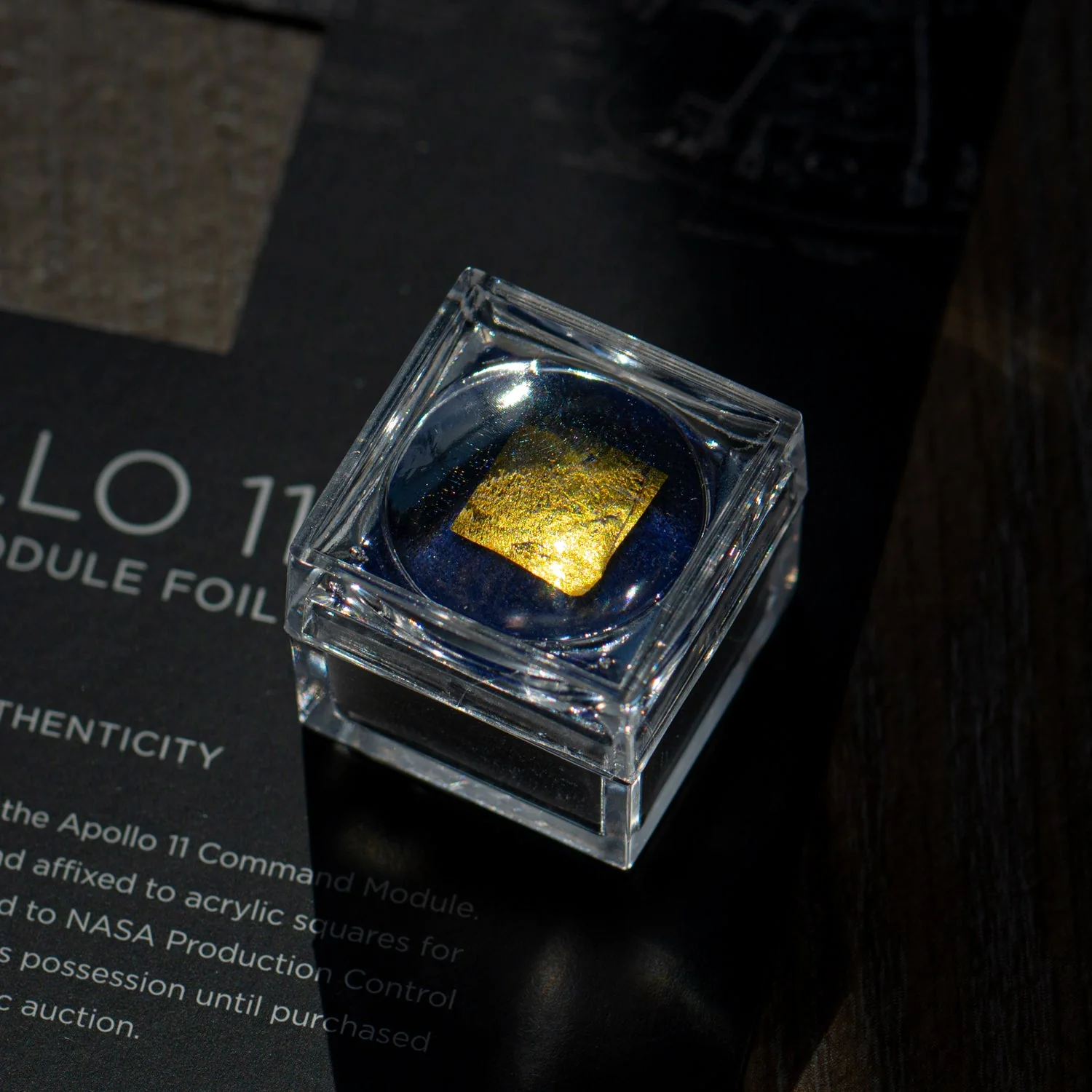 Apollo 11 Command Module Foil - 1 Square Centimeter - Image 7