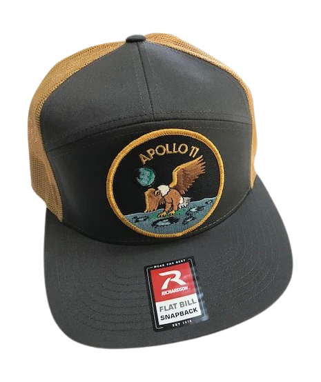 Apollo 11 Patch Cap - with velcro Apollo 11 3" Patch