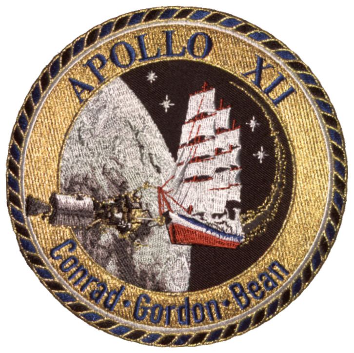 Apollo 12 Commemorative 5" Mission Patch
