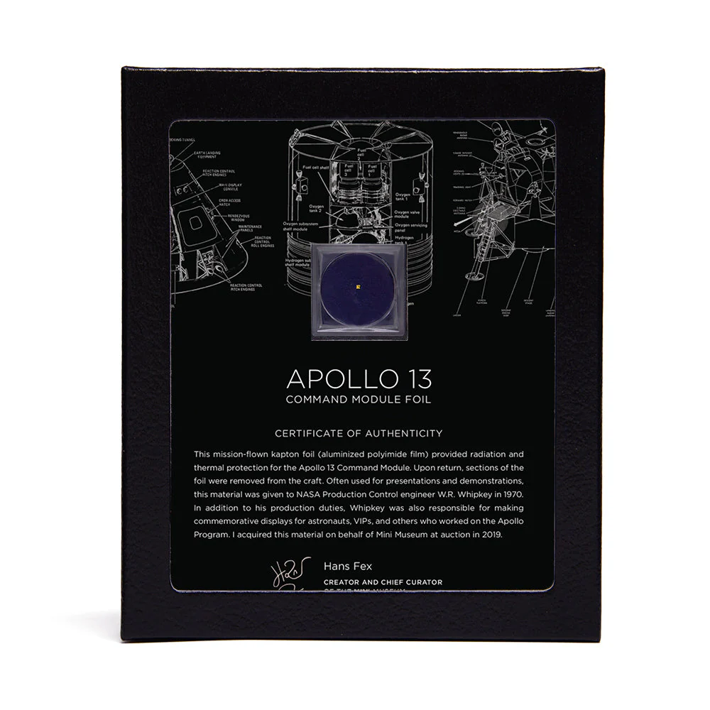 Apollo 13 Command Module Foil - Image 9