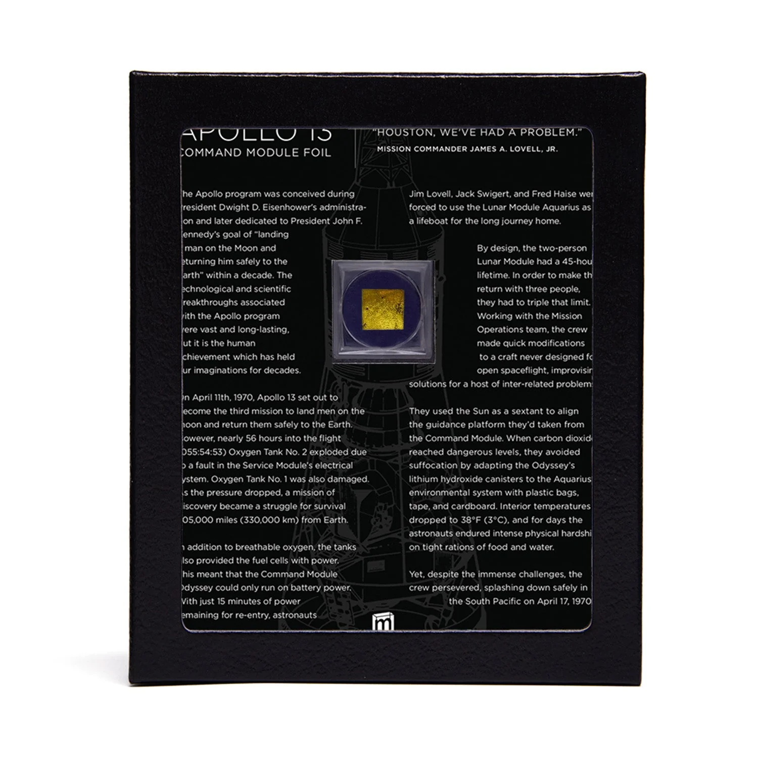 Apollo 13 Command Module Foil - 1 Square Centimeter - Image 4