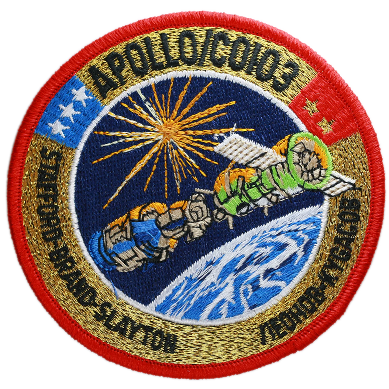 Apollo-COIO3 | Stafford Brand Slayton' Embroidered Patch