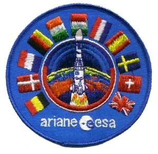 Ariane ESA Patch