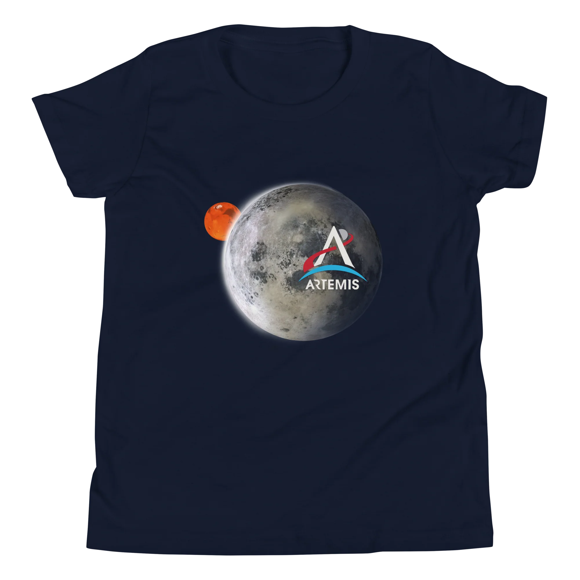 Artemis Moon and Mars T-Shirt - Youth - Image 2