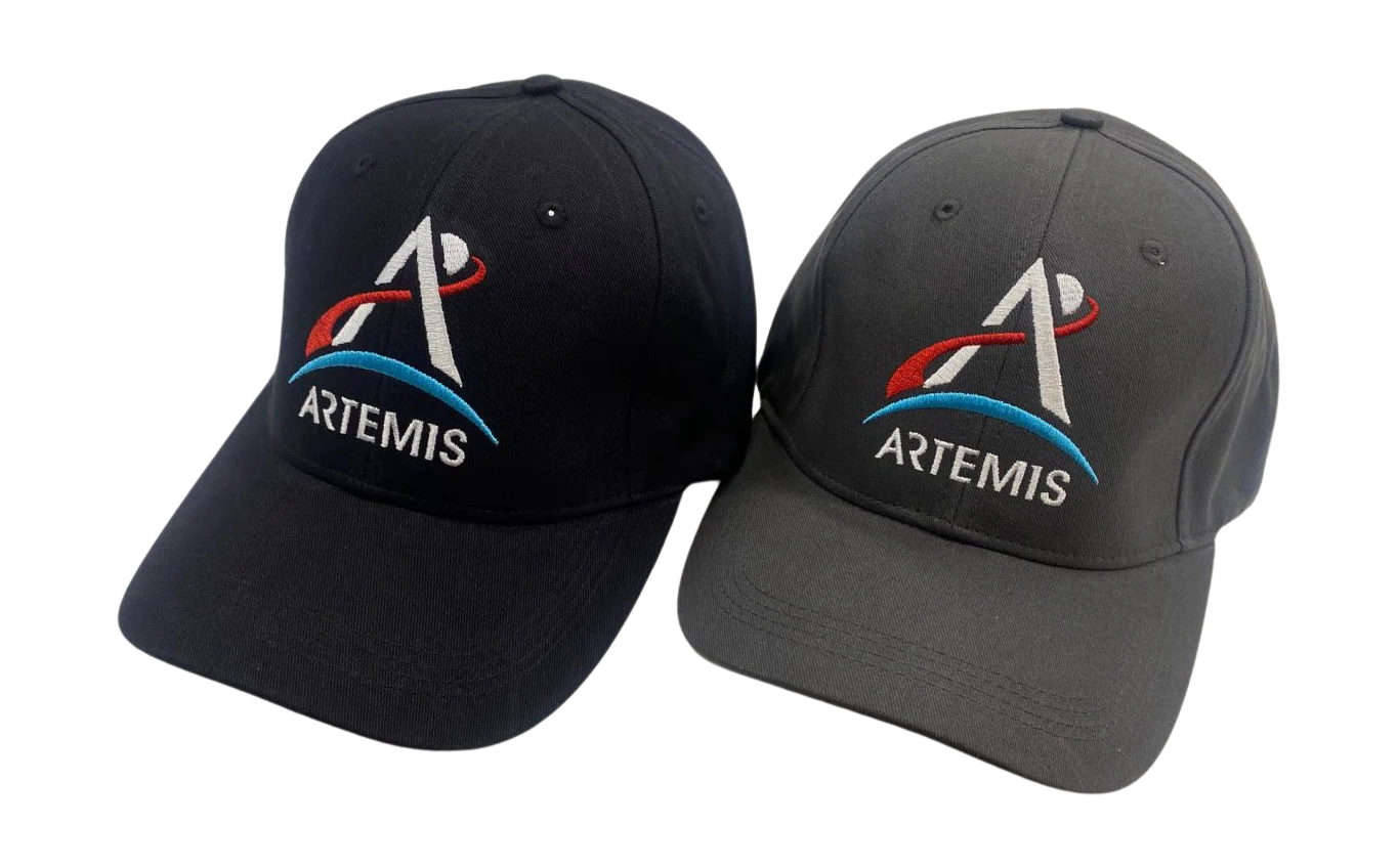 Artemis Program Cap in Black or Arctic Gray