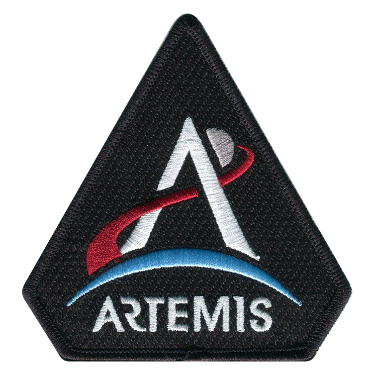 Artemis Program Patch in Black by AB Emblem