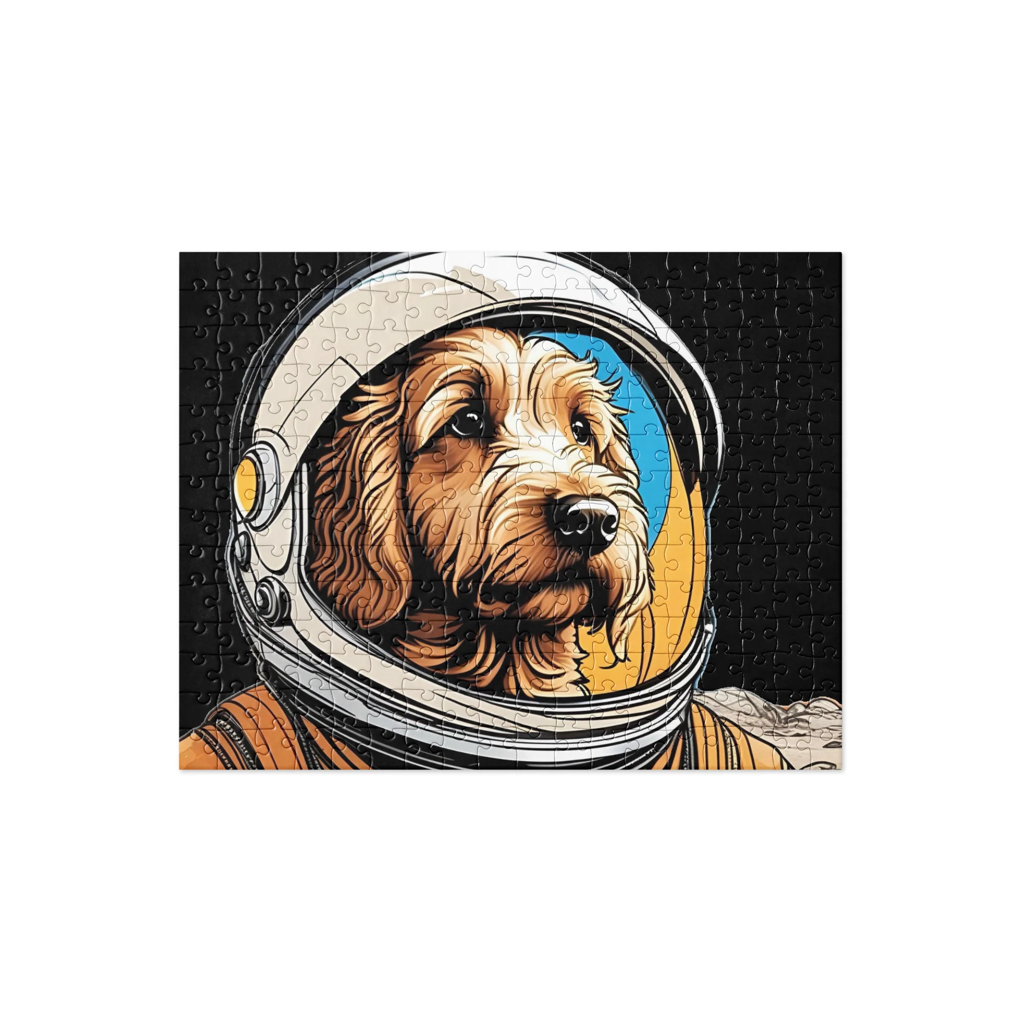 Astronaut Golden Doodle Jigsaw puzzle