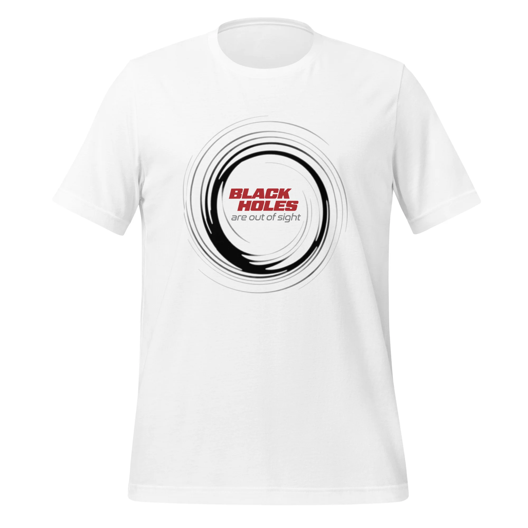 Black Holes Are Out of Sight Tee - Image 3