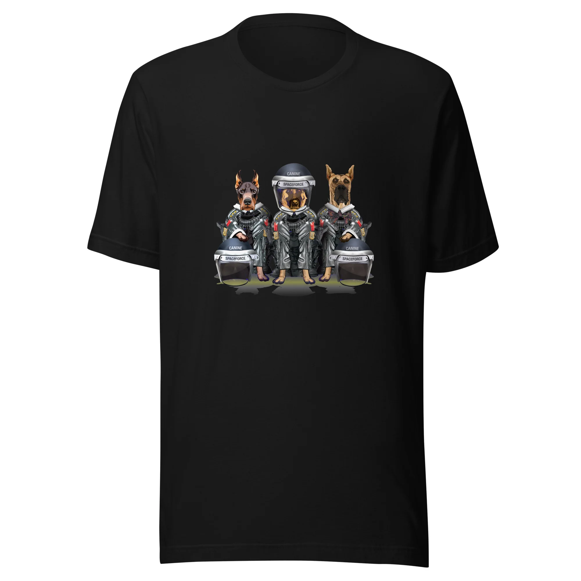 Canine SpaceForce- Unisex t-shirt