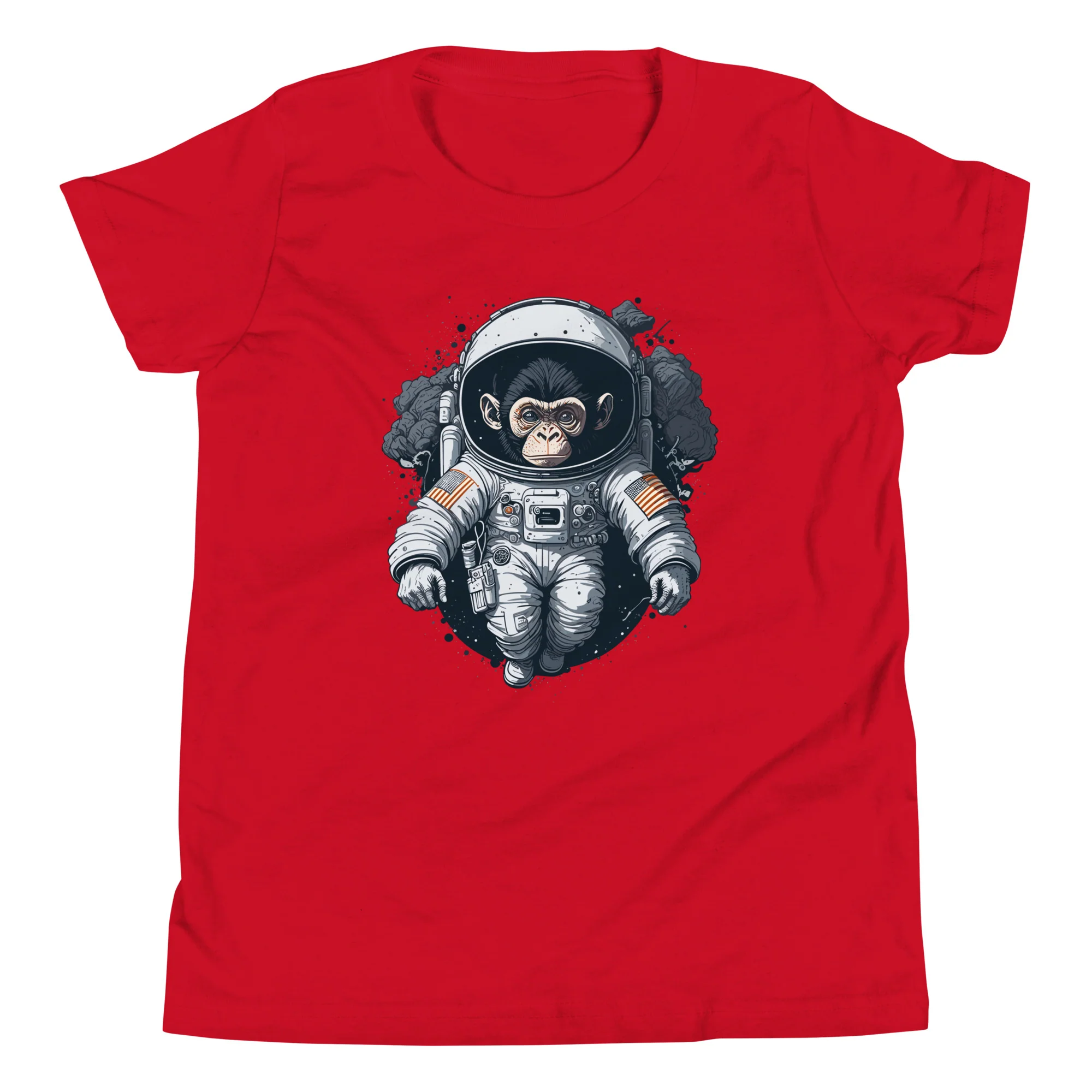 Chimpanzee Astronaut T-Shirt - Youth - Image 2