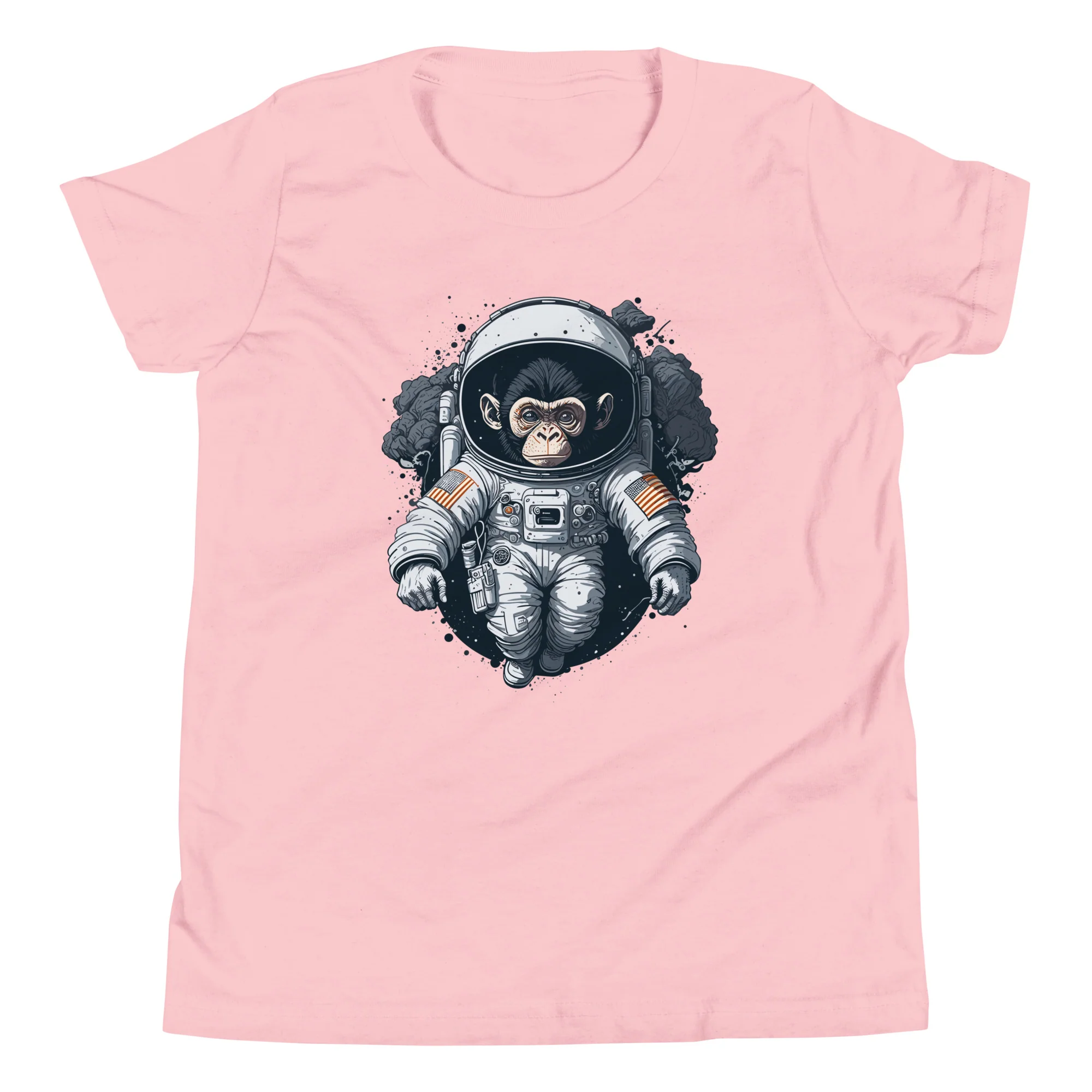 Chimpanzee Astronaut T-Shirt - Youth - Image 4