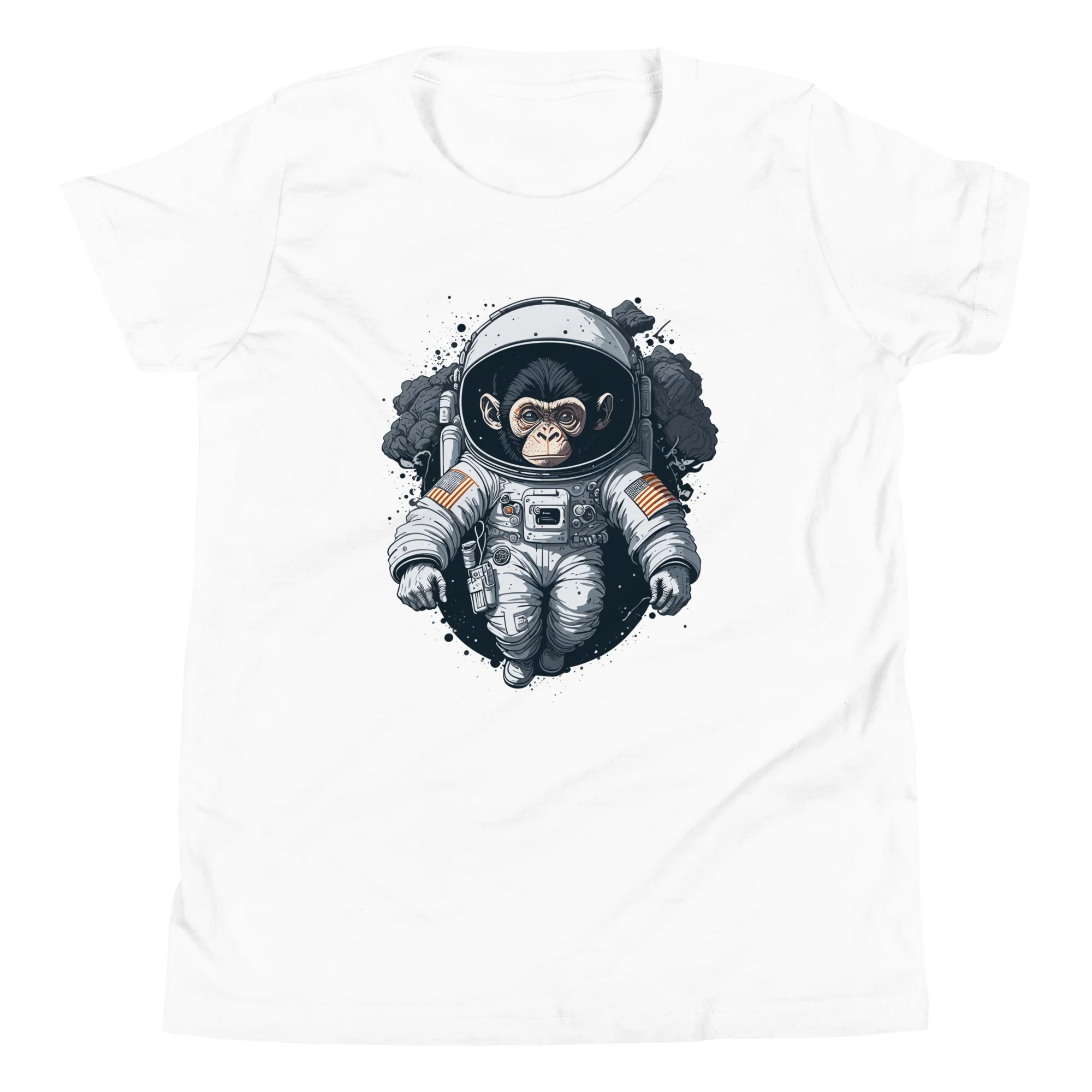 Chimpanzee Astronaut T-Shirt - Youth - Image 5