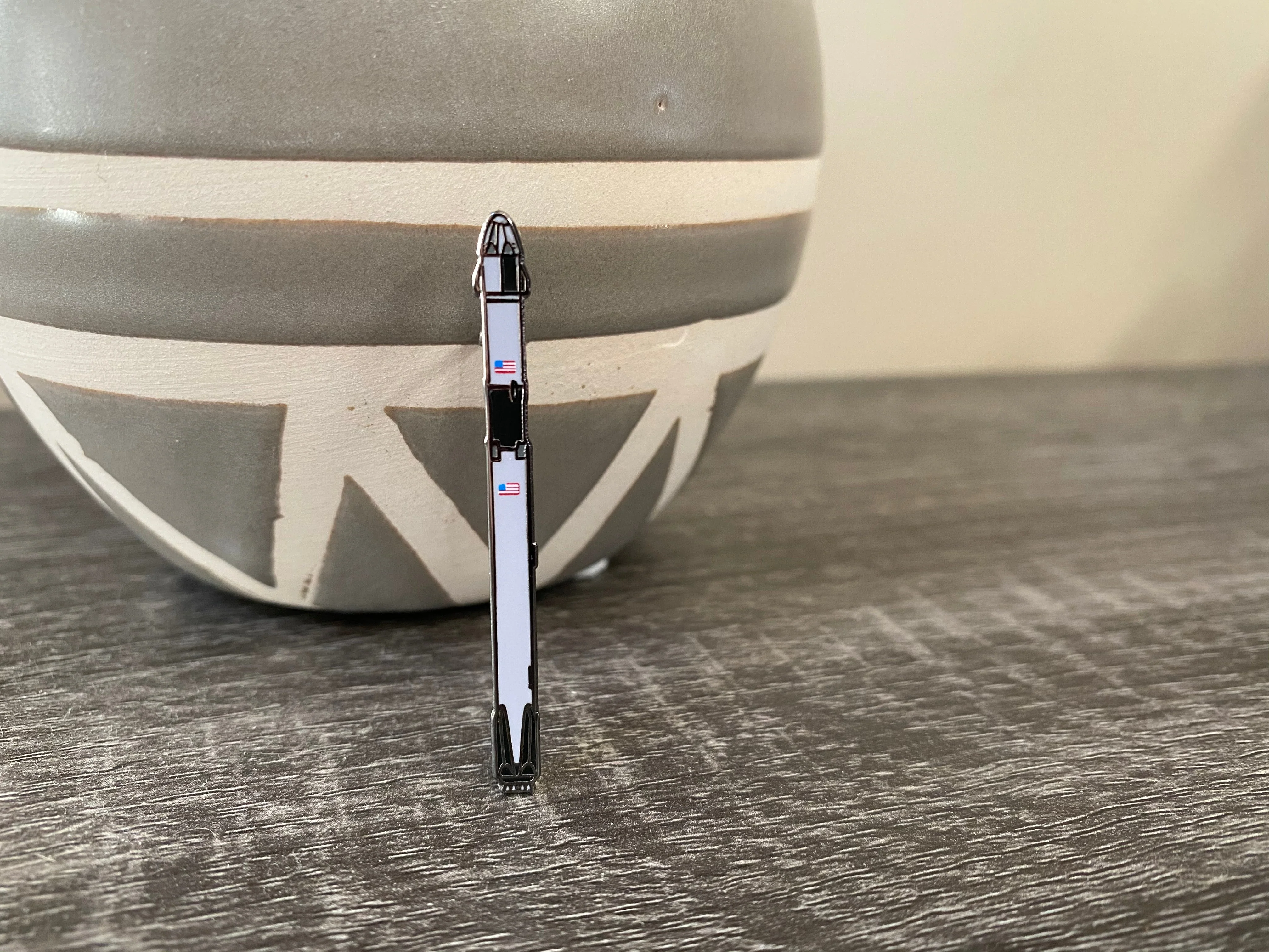 Commercial Crew Vehicle Enamel Pin