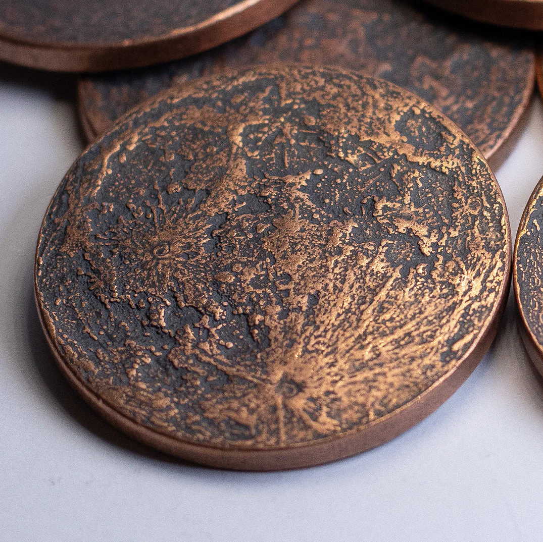 Copper Super Blood Moon Coin - Large 1.5 in - Image 4