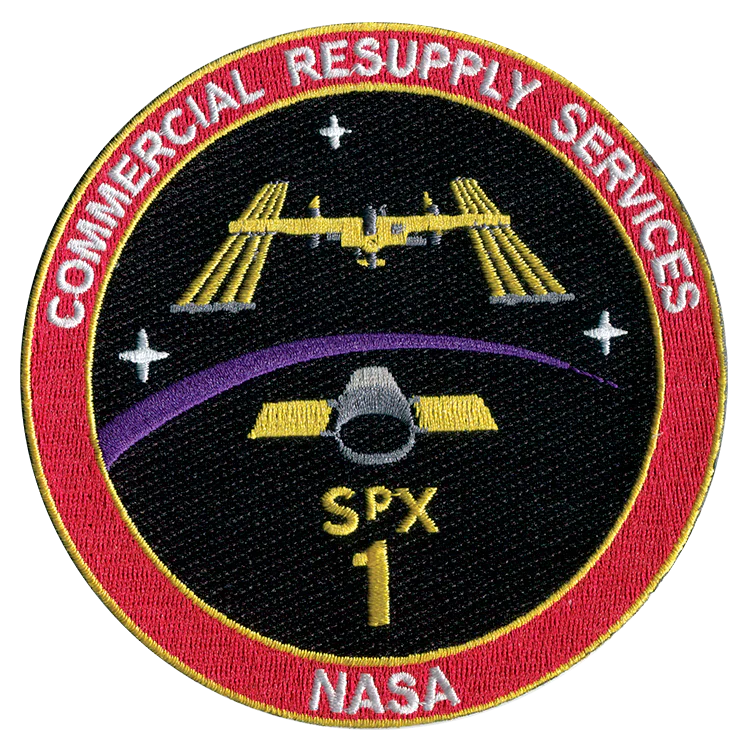 CRS SpaceX 1 from AB Emblem
