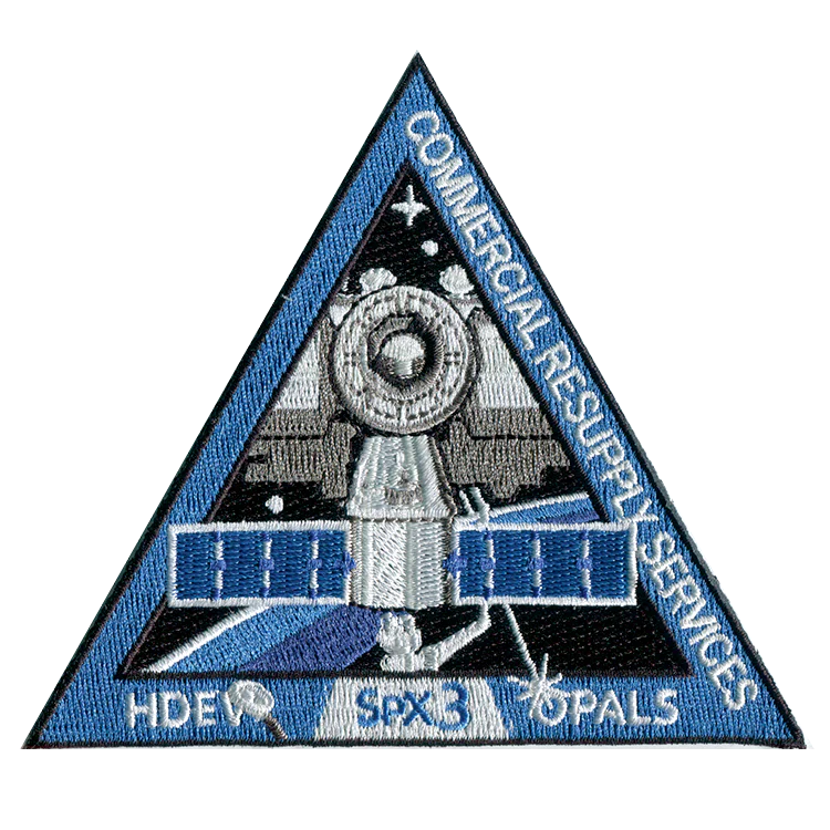 CRS SpaceX 3 from AB Emblem