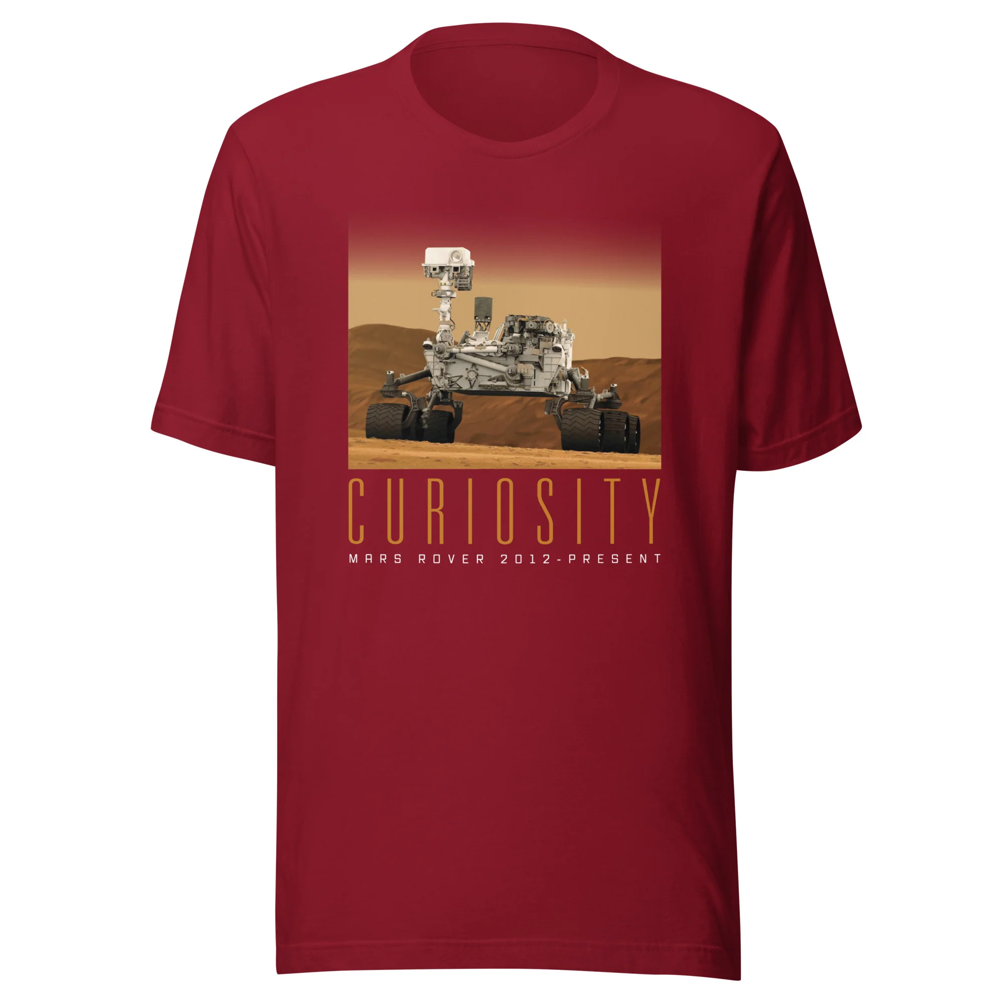 Curiosity Rover Retro T-Shirt - Image 2