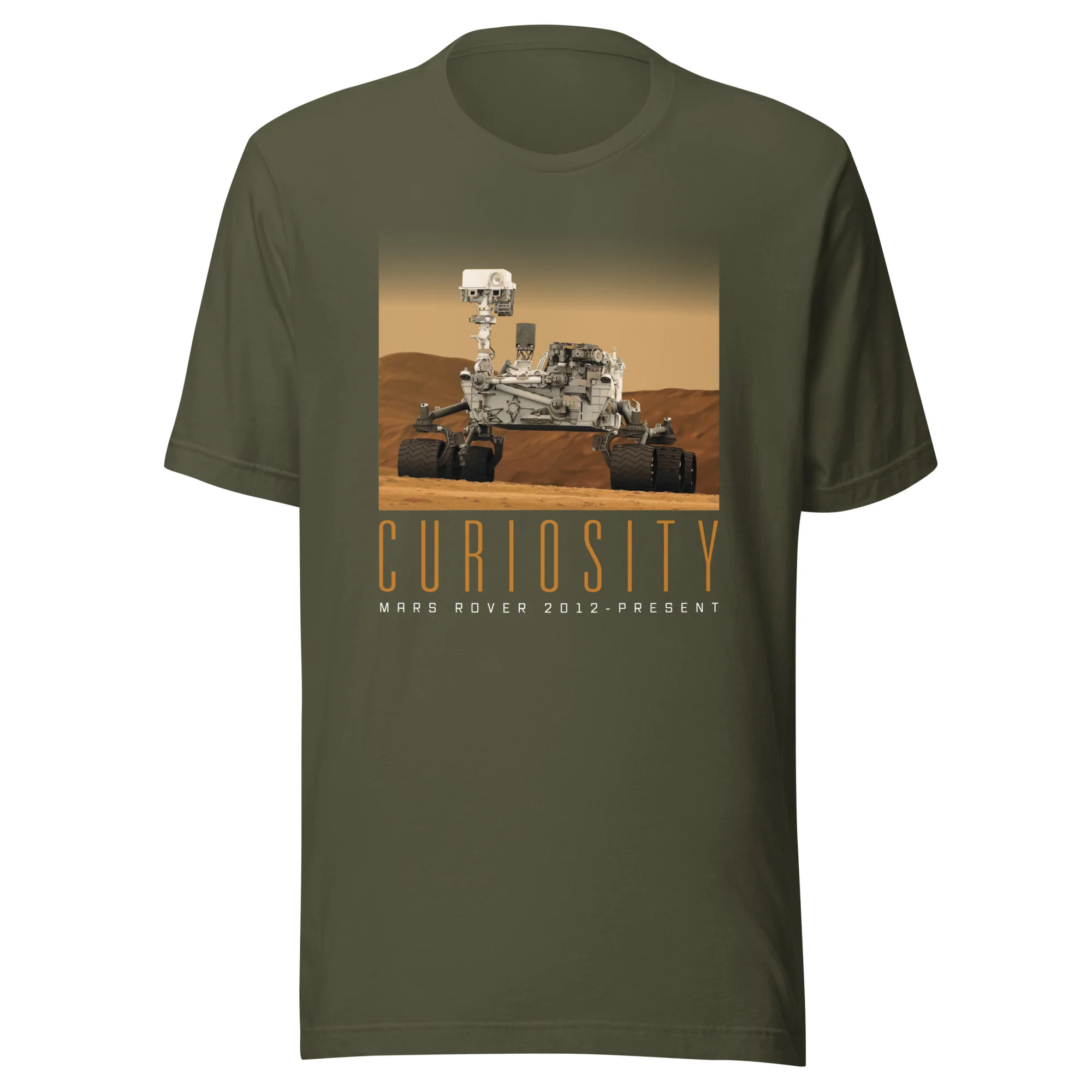 Curiosity Rover Retro T-Shirt - Image 3