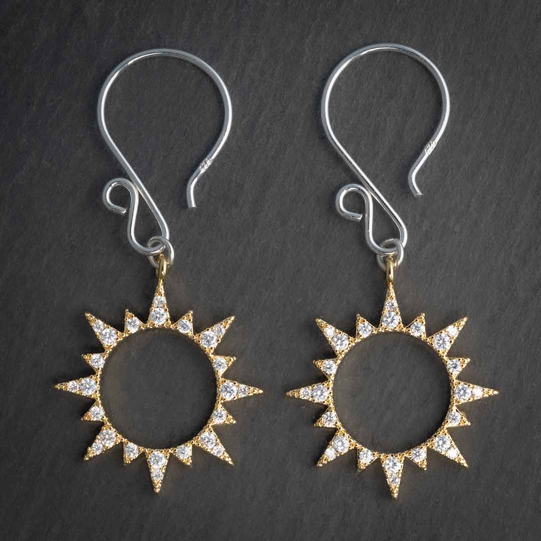 Eclipse Solar Totality Earrings - Image 2