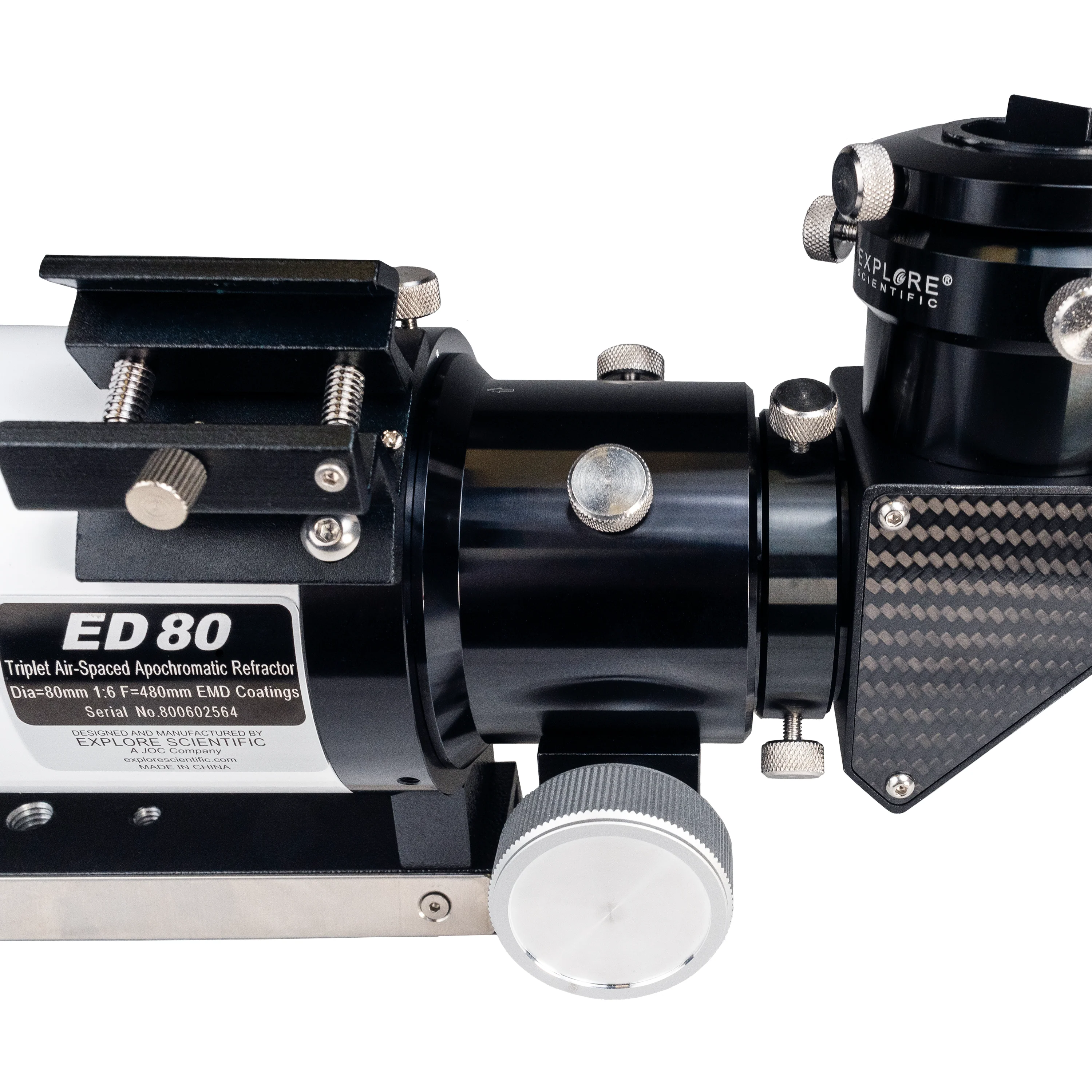ED80 Essential Series Air-Spaced Triplet Refractor Astrophotography Telescope - Image 12