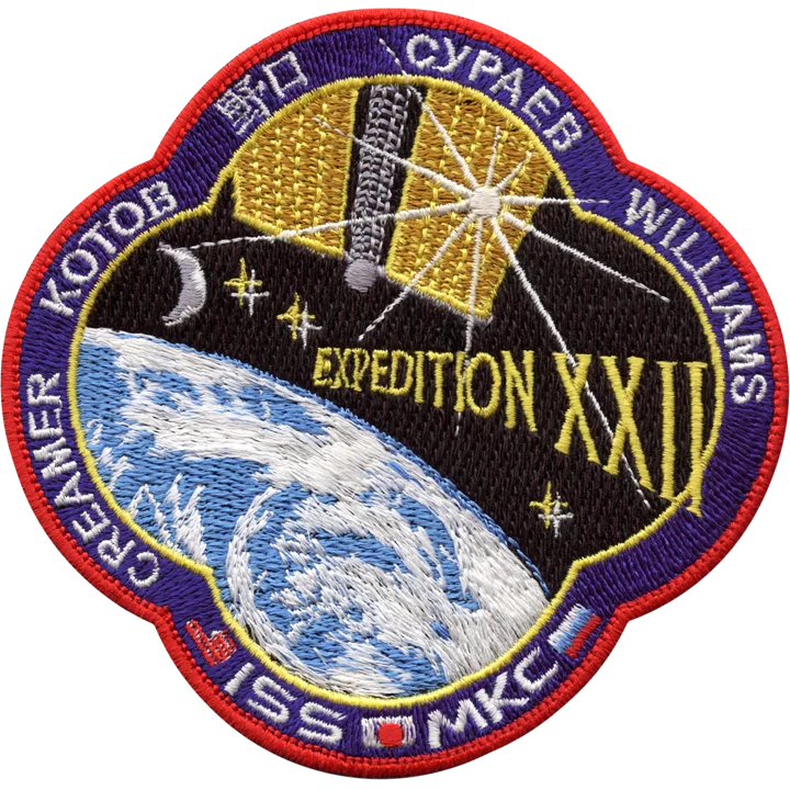 Expedition 22 Mission Patch