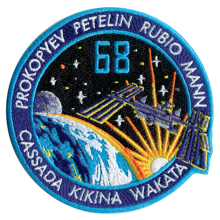 EXPEDITION 68 mission patch