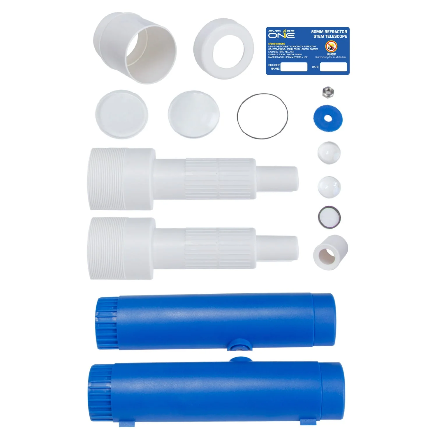Explore One 50mm Refractor STEM Telescope Kit - Image 4