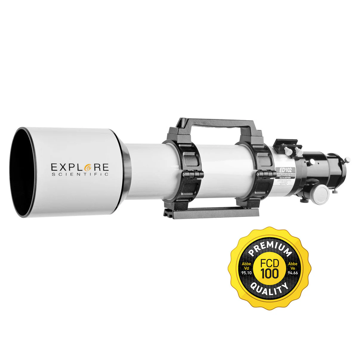 Explore Scientific ED102-FCD100 Series Air-Spaced Triplet Refractor Telescope - FCD100-10207-02 - Image 7