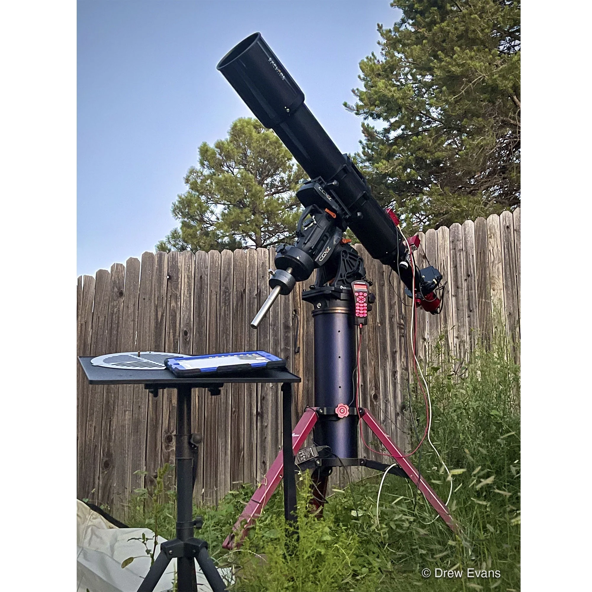 Explore Scientific ED152 Air-Spaced Triplet Telescope in Carbon Fiber - TED15208CF-HEX33 - Image 4