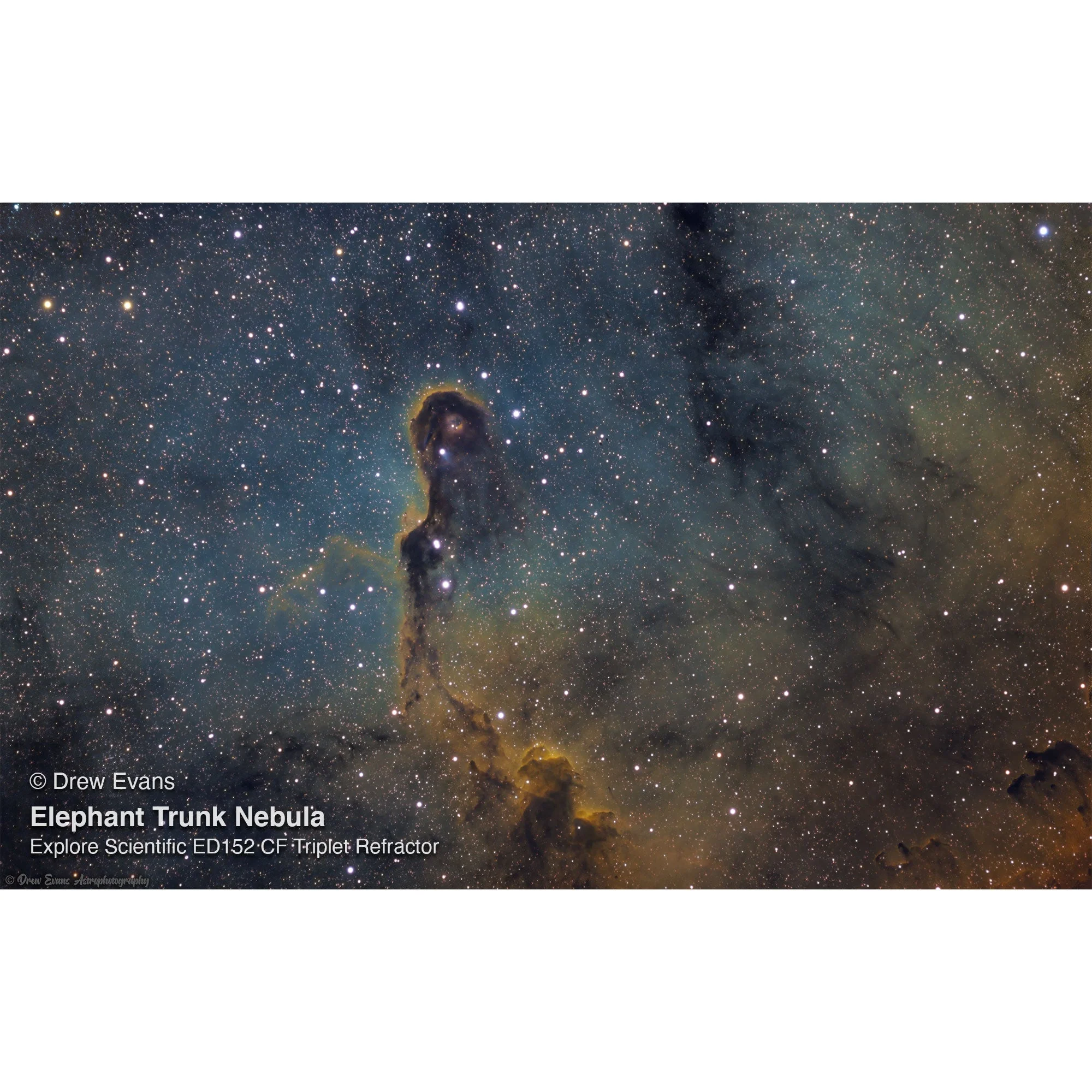 Explore Scientific ED152 Air-Spaced Triplet Telescope in Carbon Fiber - TED15208CF-HEX33 - Image 5