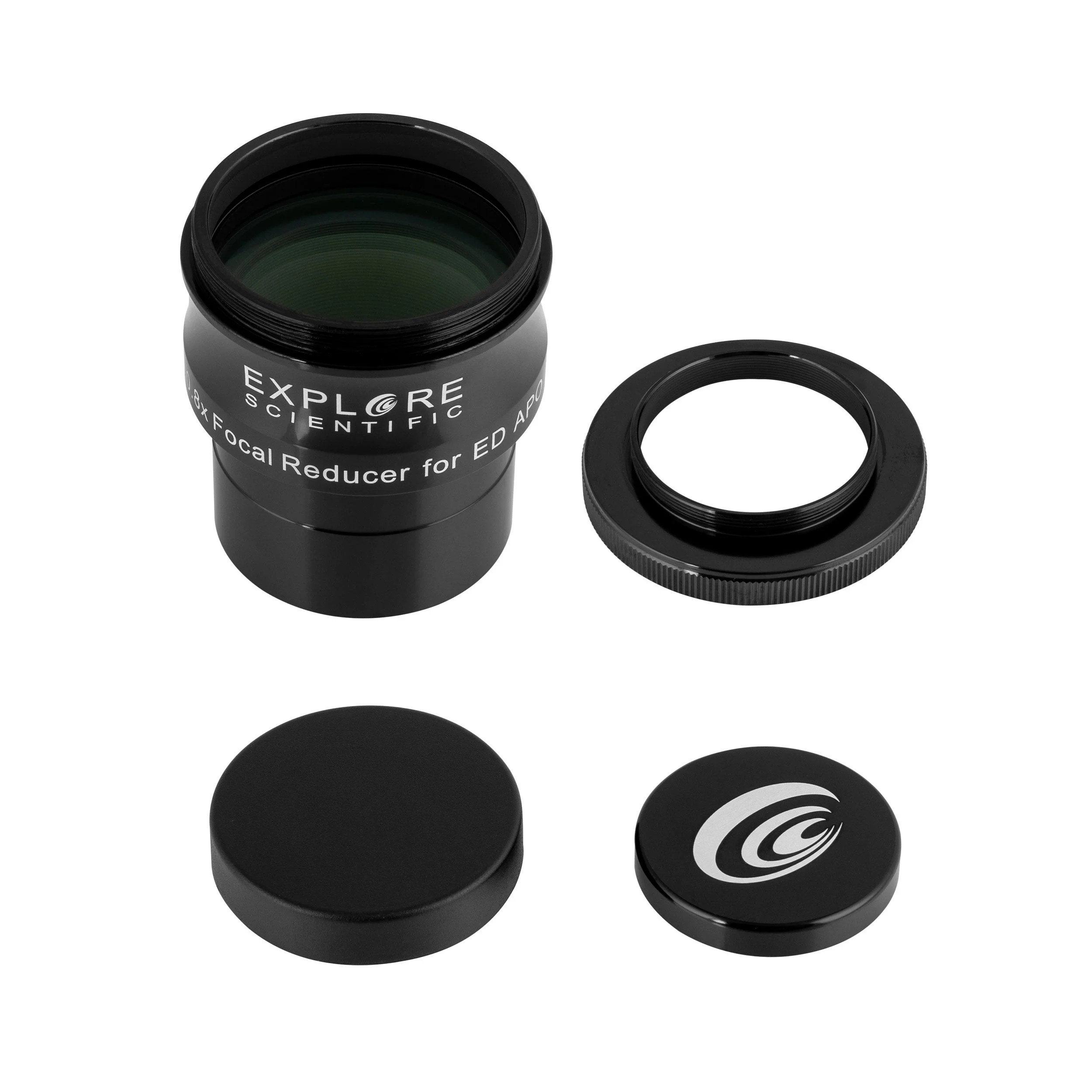 Explore Scientific ED80 Essential Series Air-Spaced Triplet Refractor Telescope with 0.8x Focal Reducer and iEXOS-100-2 PMC-Eight Equatorial Tracker System with WiFi and Bluetooth® - Image 15