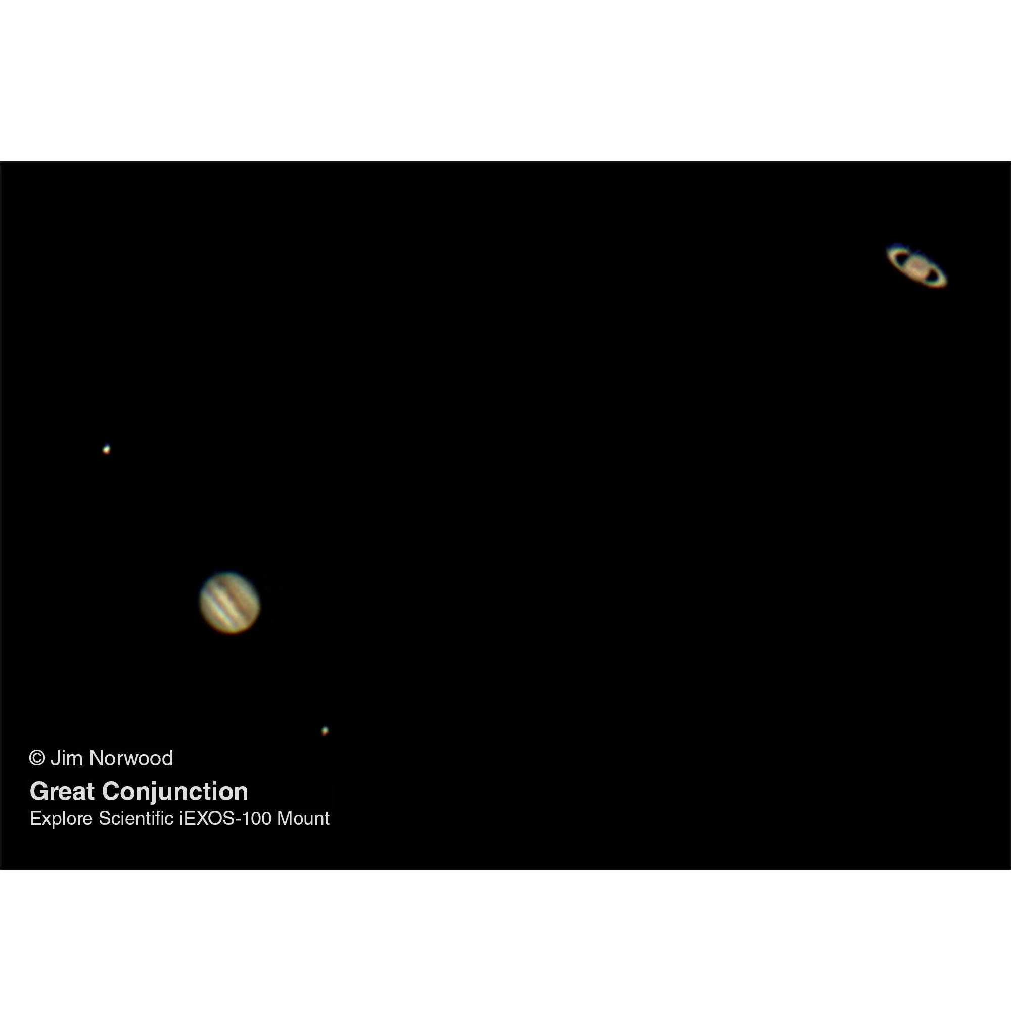 Explore Scientific ED80 Essential Series Air-Spaced Triplet Refractor Telescope with 0.8x Focal Reducer and iEXOS-100-2 PMC-Eight Equatorial Tracker System with WiFi and Bluetooth® - Image 28