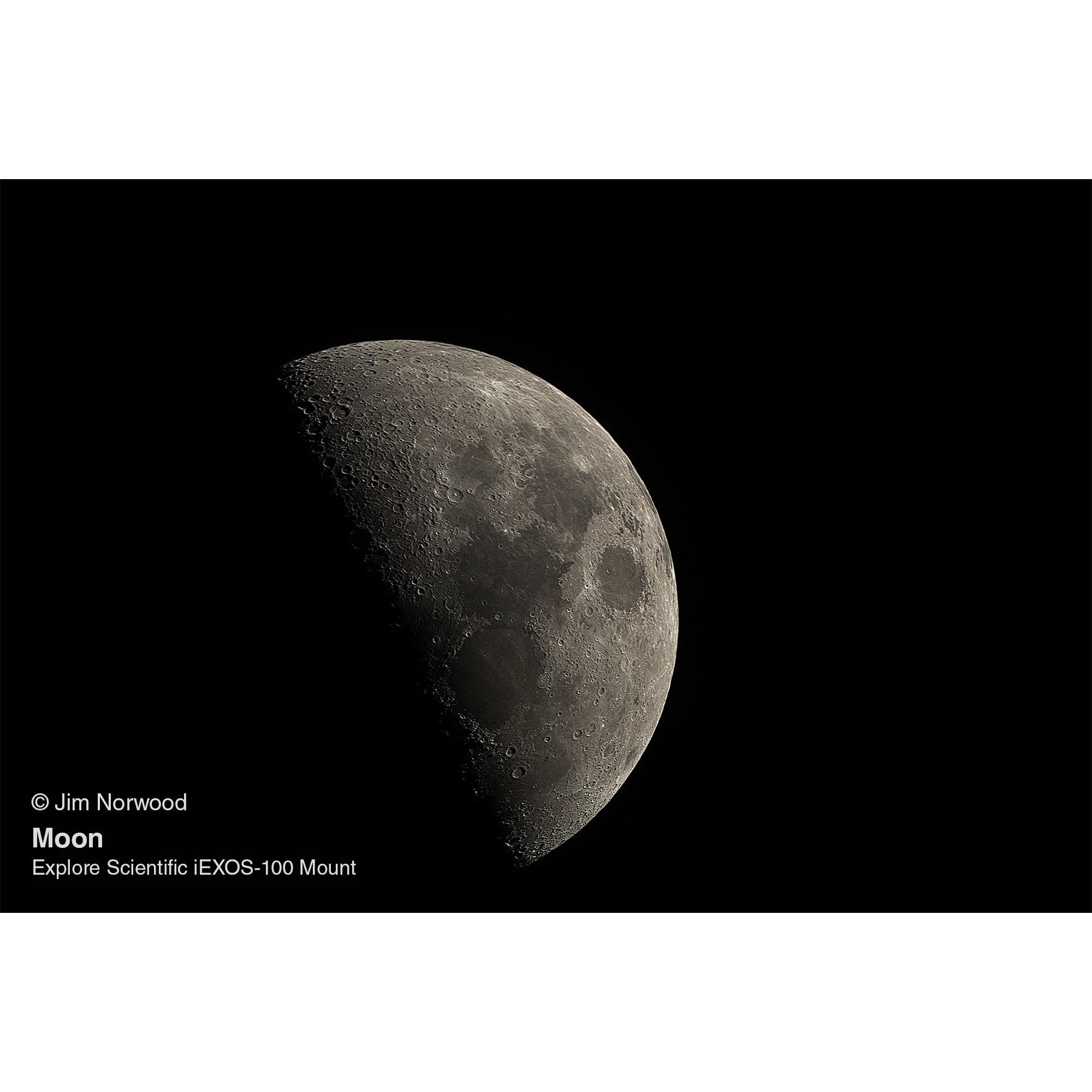 Explore Scientific ED80 Essential Series Air-Spaced Triplet Refractor Telescope with 0.8x Focal Reducer and iEXOS-100-2 PMC-Eight Equatorial Tracker System with WiFi and Bluetooth® - Image 29