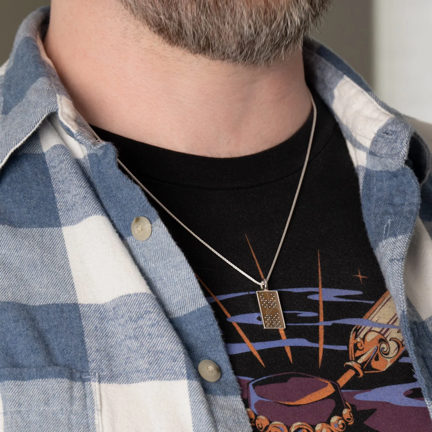 First Supercomputer Cray-1 Pendant Necklace - Image 9