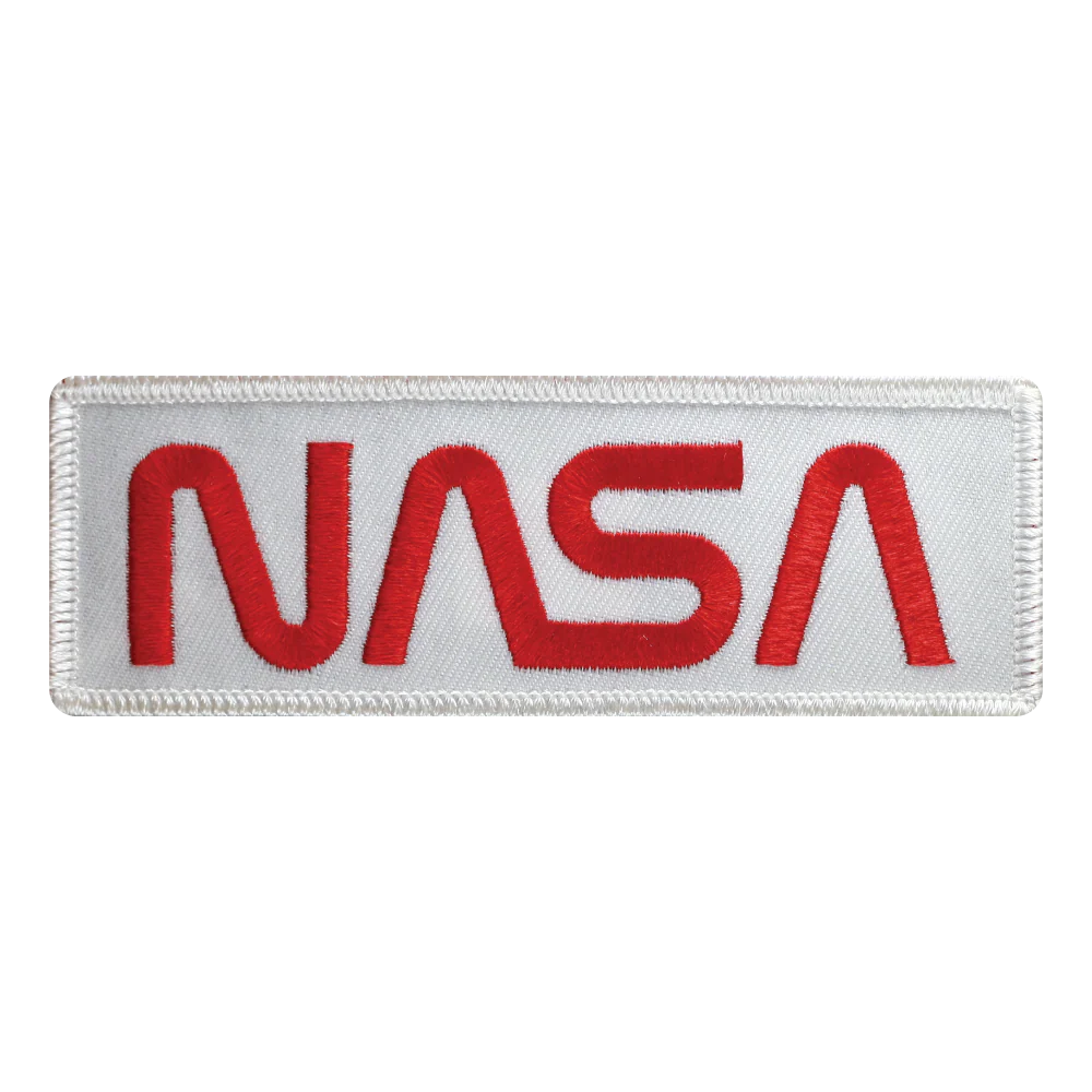 NASA Worm Logo Patch