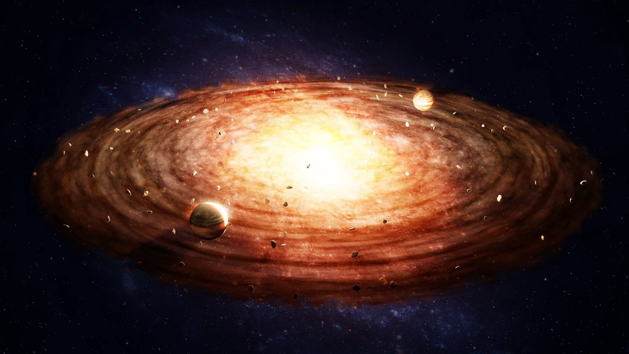 Fragment of the Early Solar System - NWA 13632 - Image 5