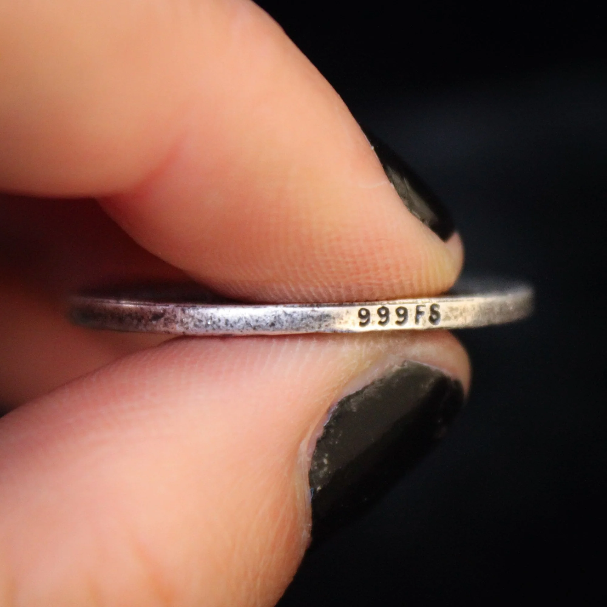 Full Moon Silver Coin - 1 in / 26 mm - Image 5