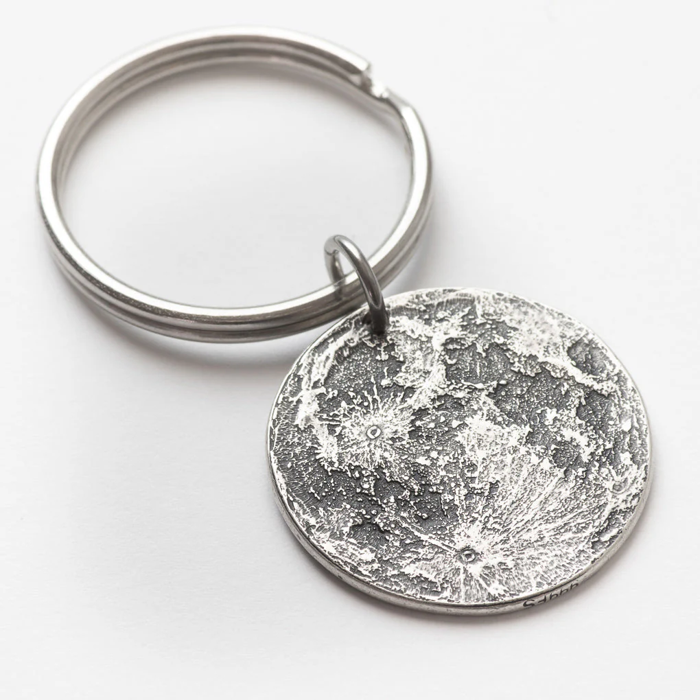 Full Moon Silver Necklace or Charm - Image 5