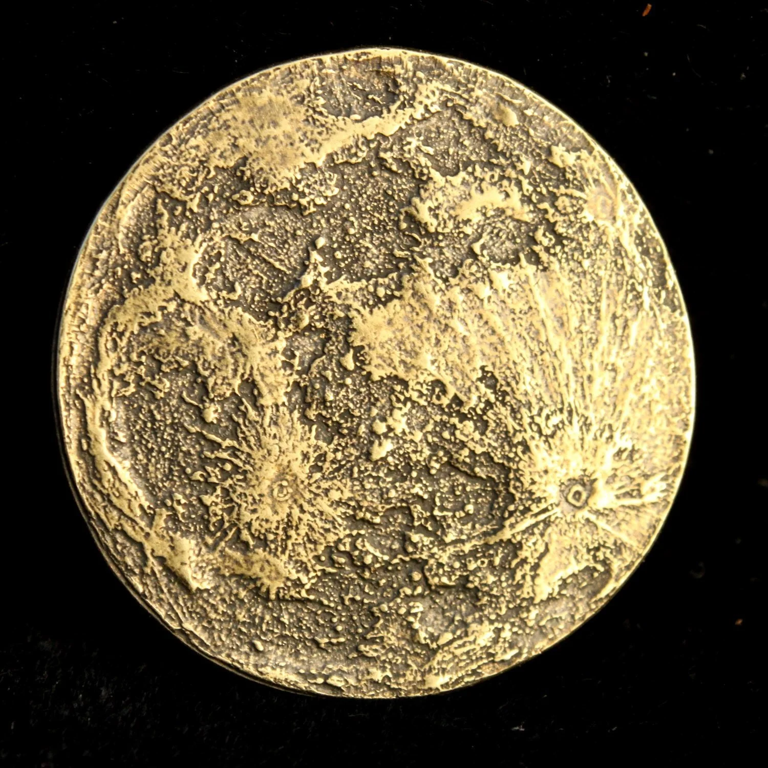 Harvest Moon Bundle - Set of 5 Brass Moon Coins - Image 3