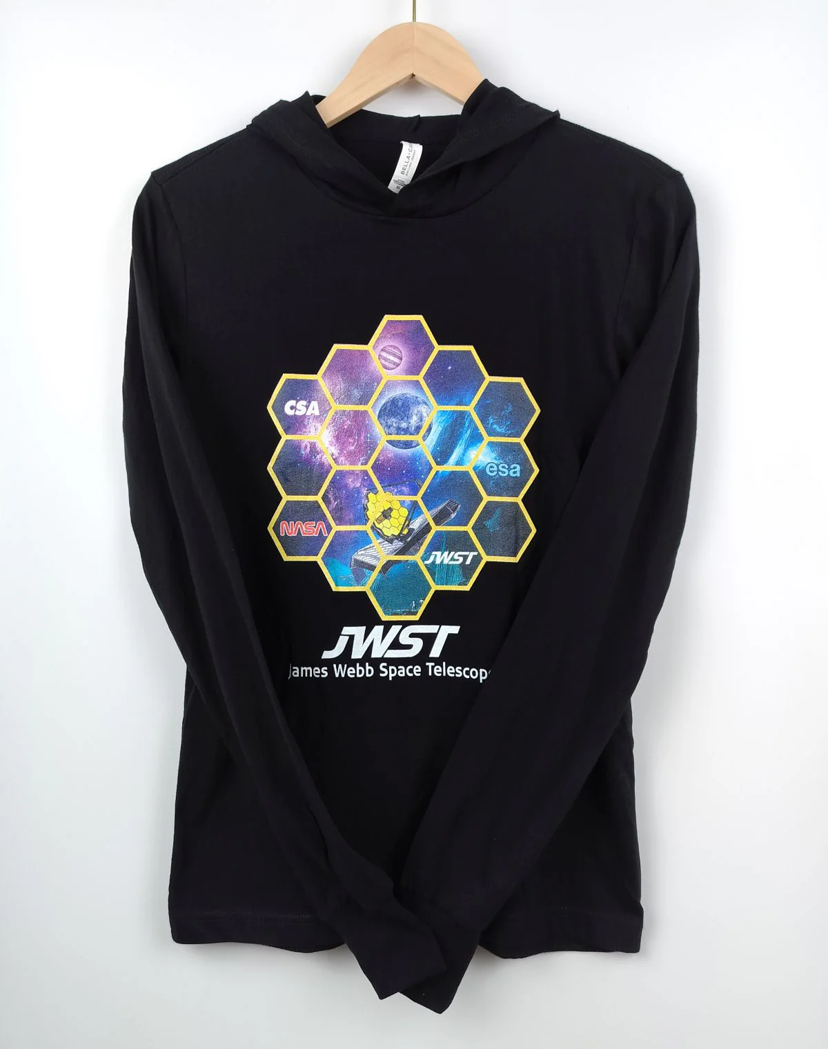 James Webb Space Telescope  Hooded long-sleeve tee