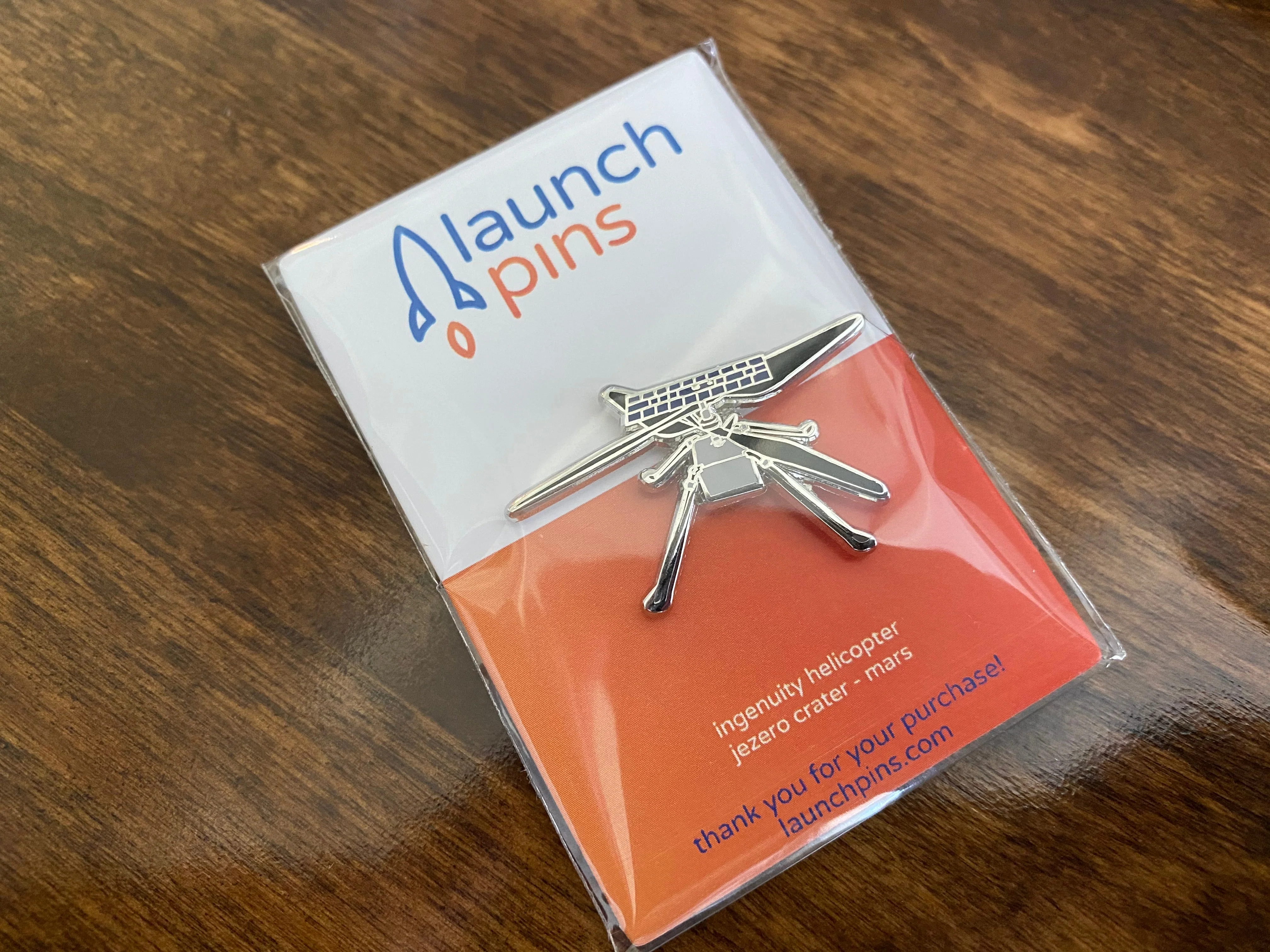 Ingenuity Helicopter Hard Enamel Pin - Image 4