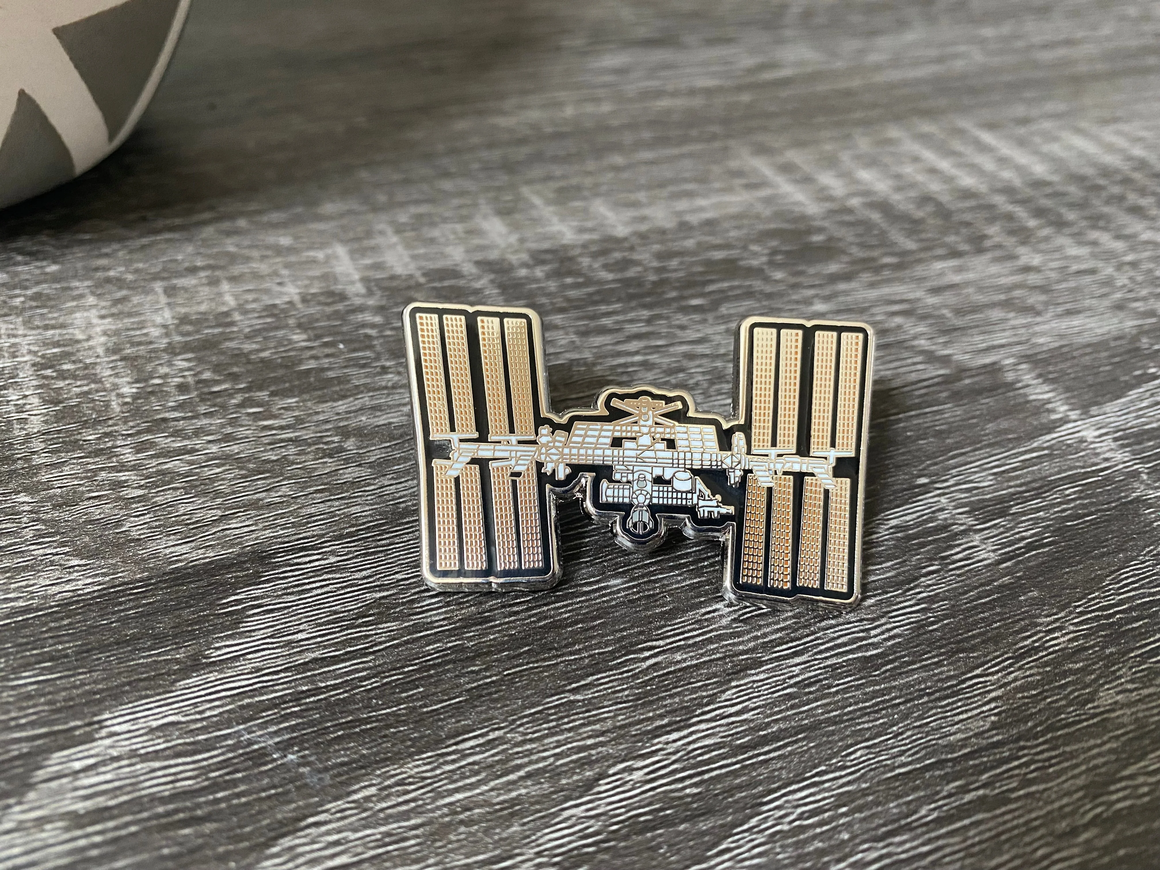 International Space Station (ISS) Enamel Pin - Image 3