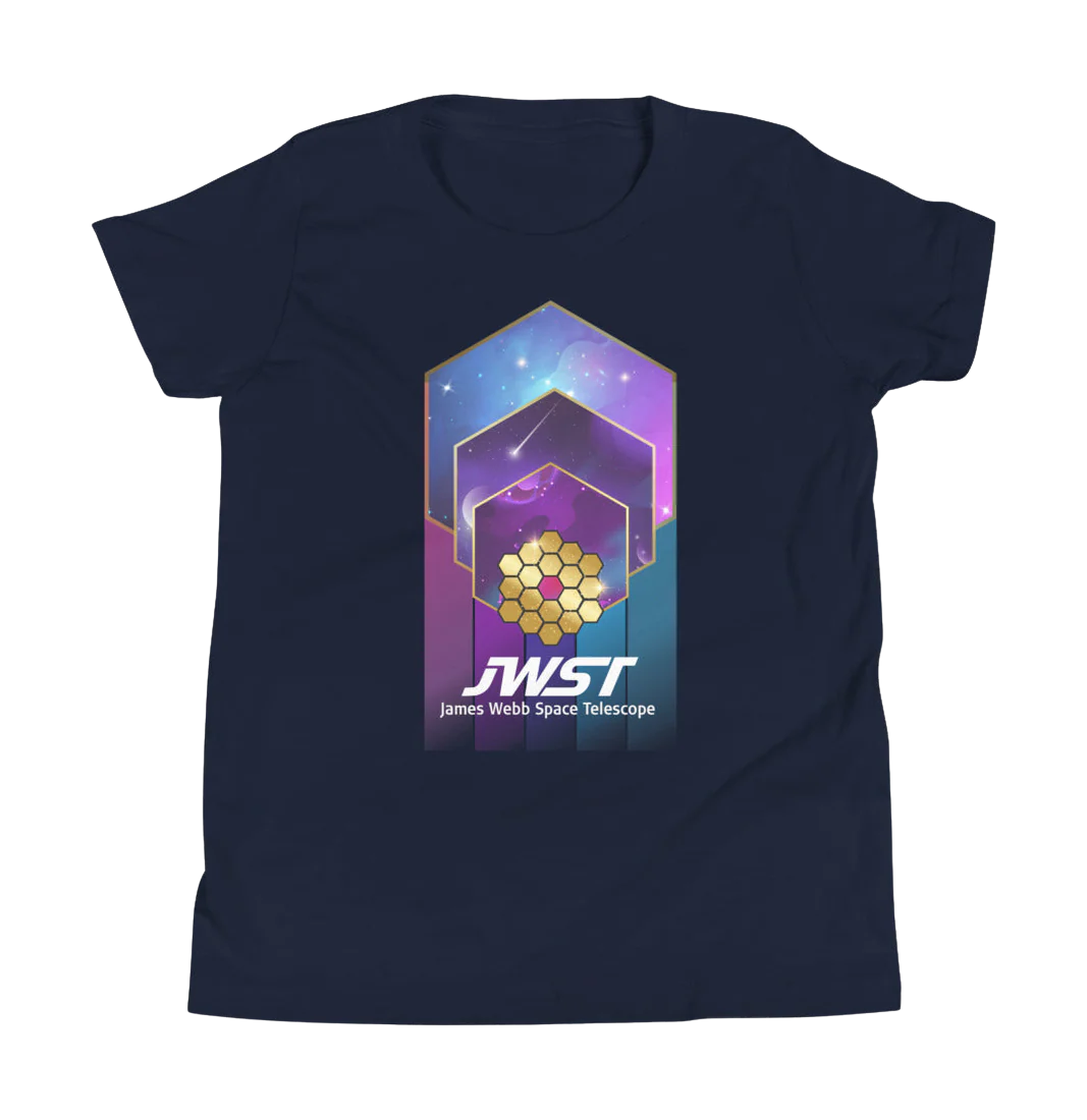 James Webb Space Telescope Youth Short Sleeve T-Shirt - Image 2