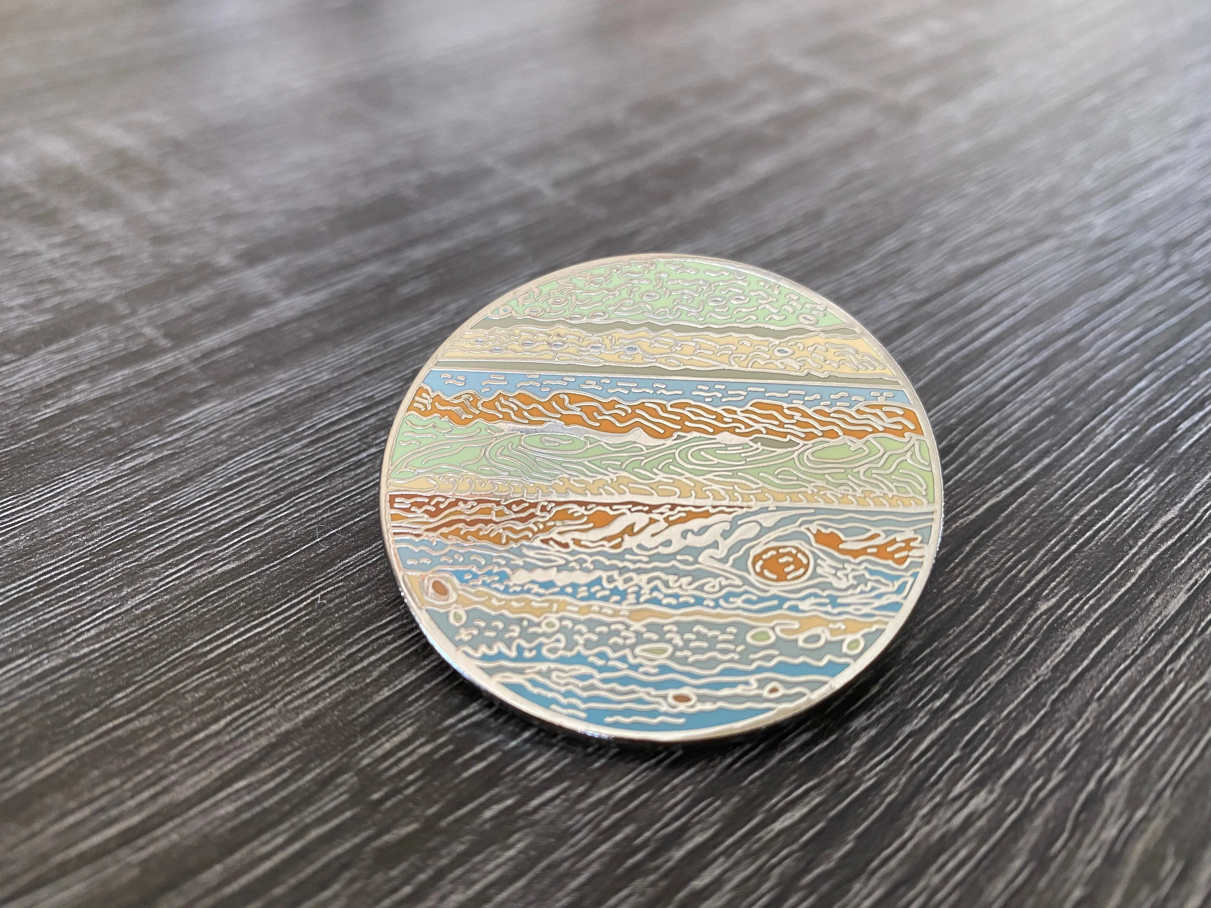Jupiter Hard Enamel Pin - Image 5