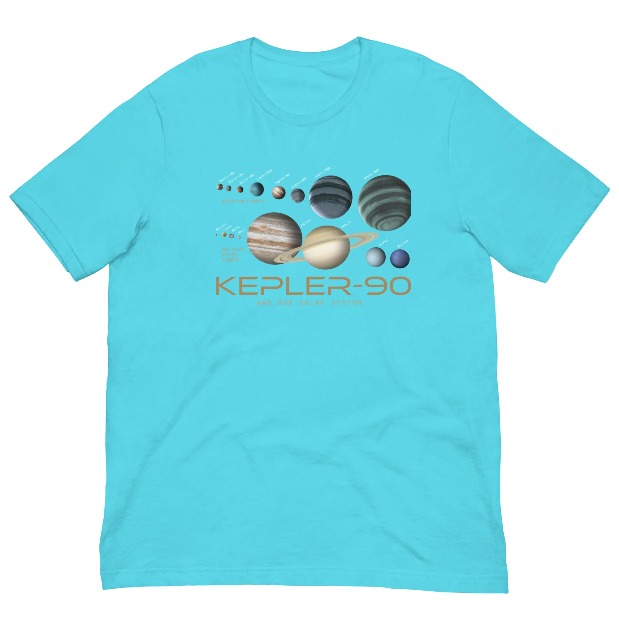 Kepler-90 Retro T-Shirt - Image 5