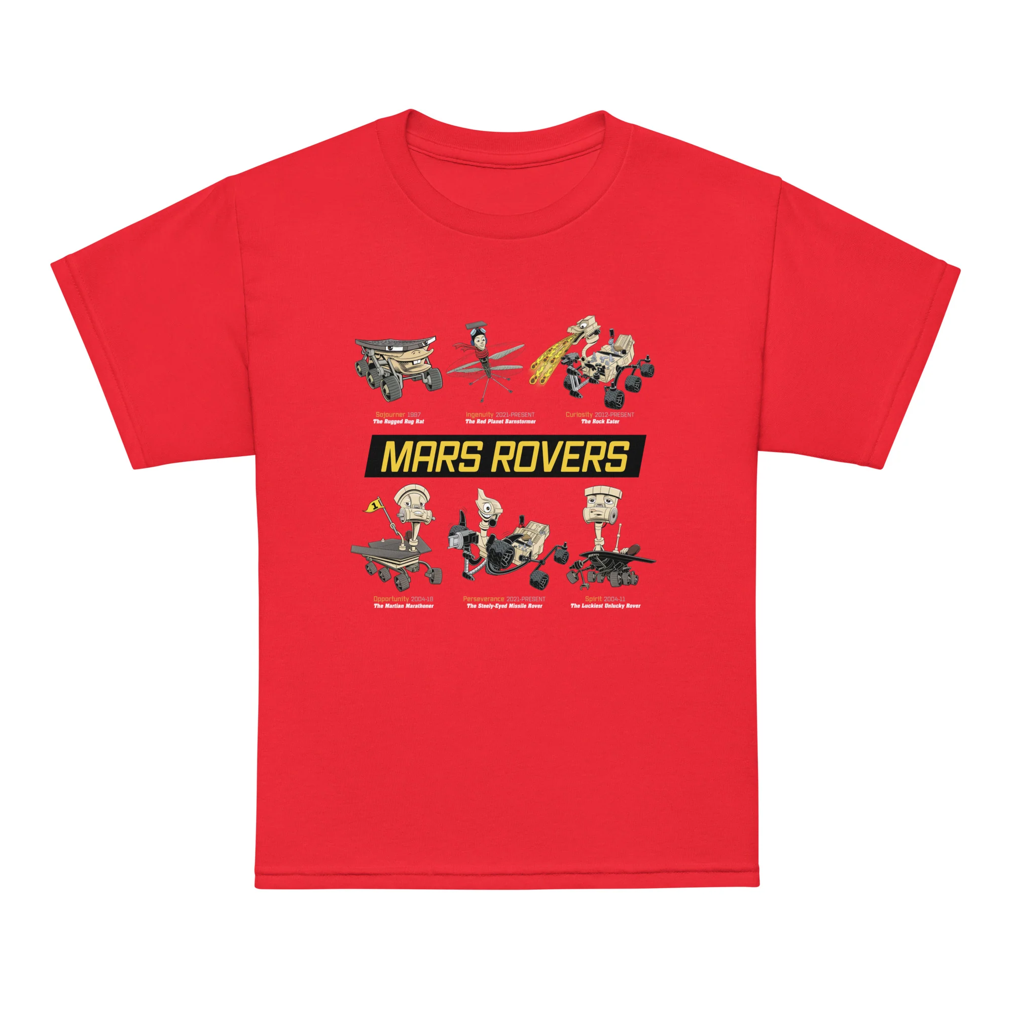 Mars Rovers Retro Youth T-Shirt