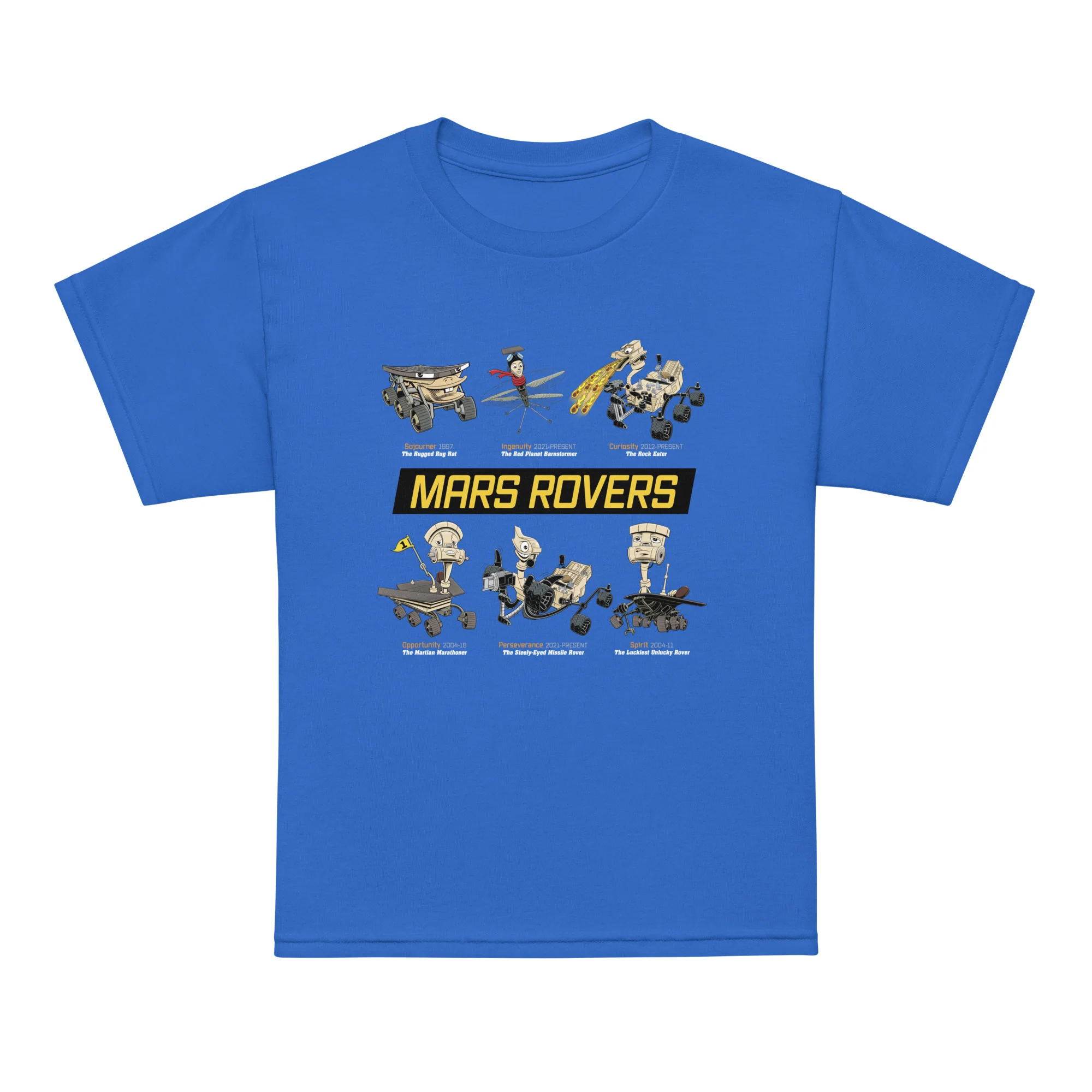 Mars Rovers Retro Youth T-Shirt - Image 2