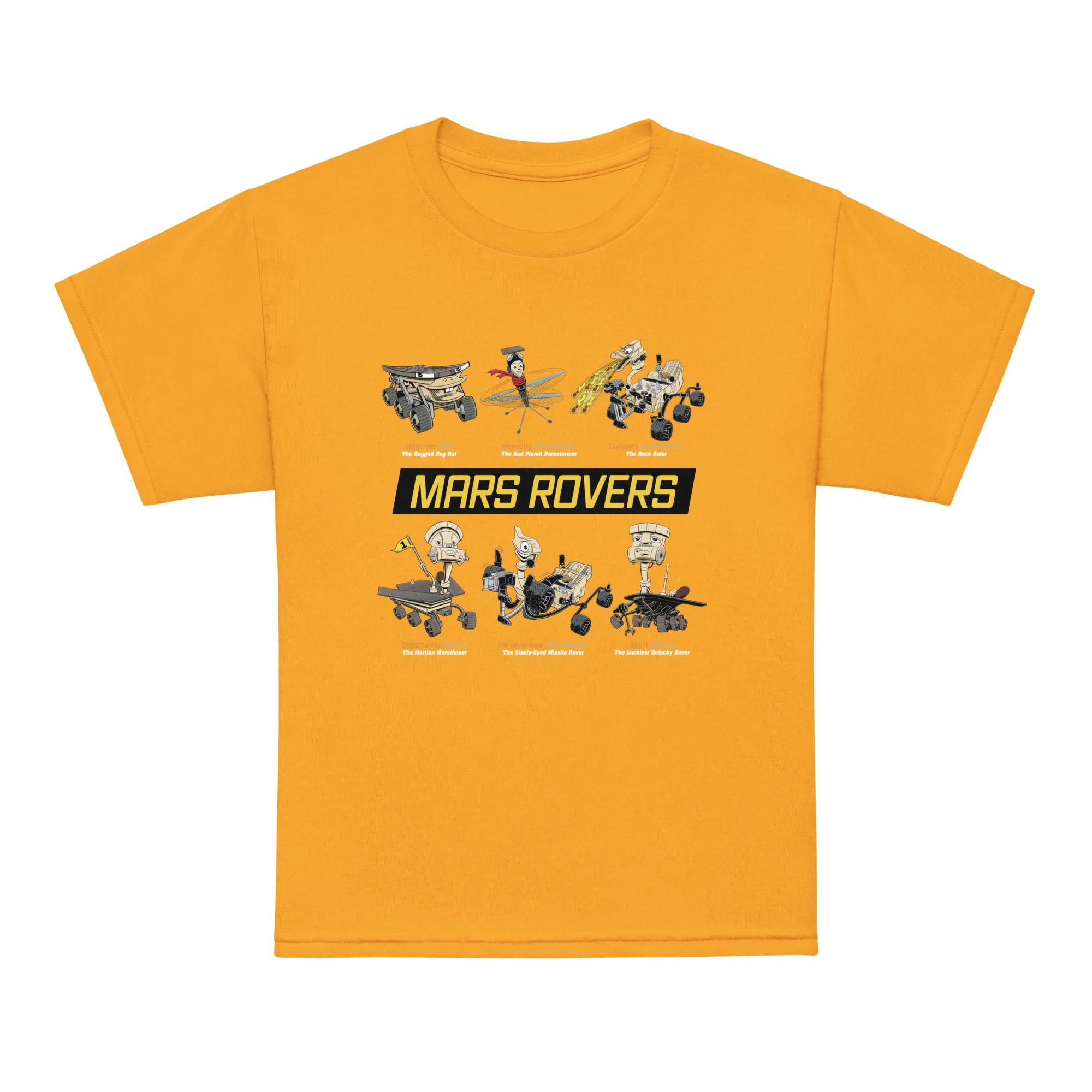 Mars Rovers Retro Youth T-Shirt - Image 3